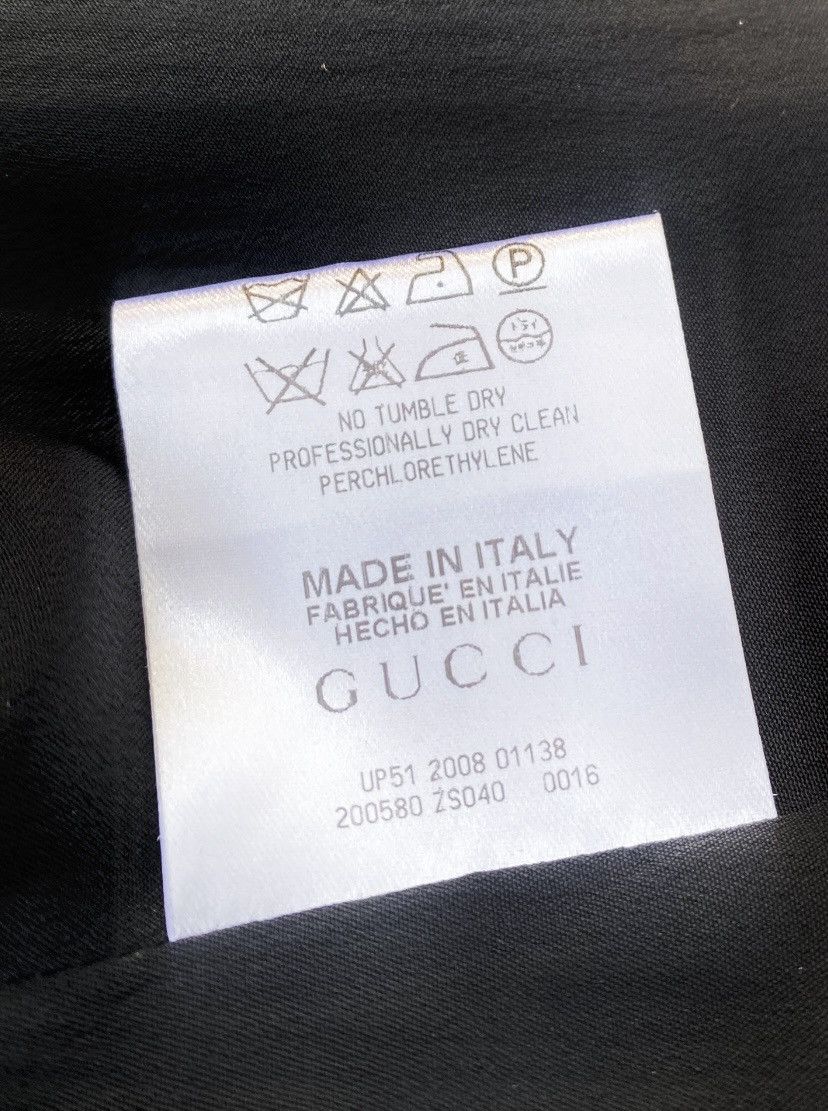 Gucci Robe asymétrique à détail noué en noir Size S / US 4 / IT 40 - 8 Thumbnail