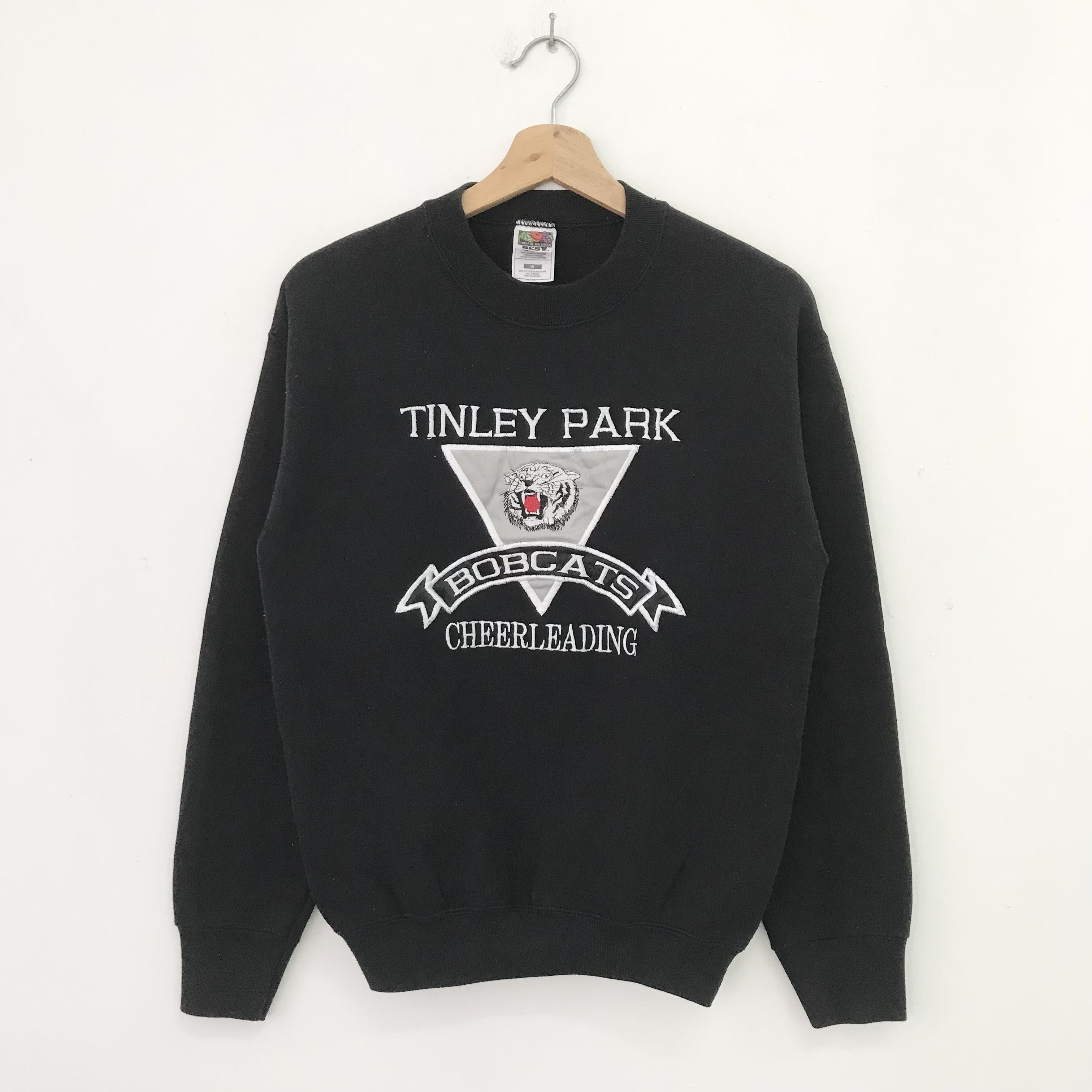 Vintage Vintage Bobcats Black Sweatshirt Small - 546 Size US S / EU 44-46 / 1 - 1 Thumbnail