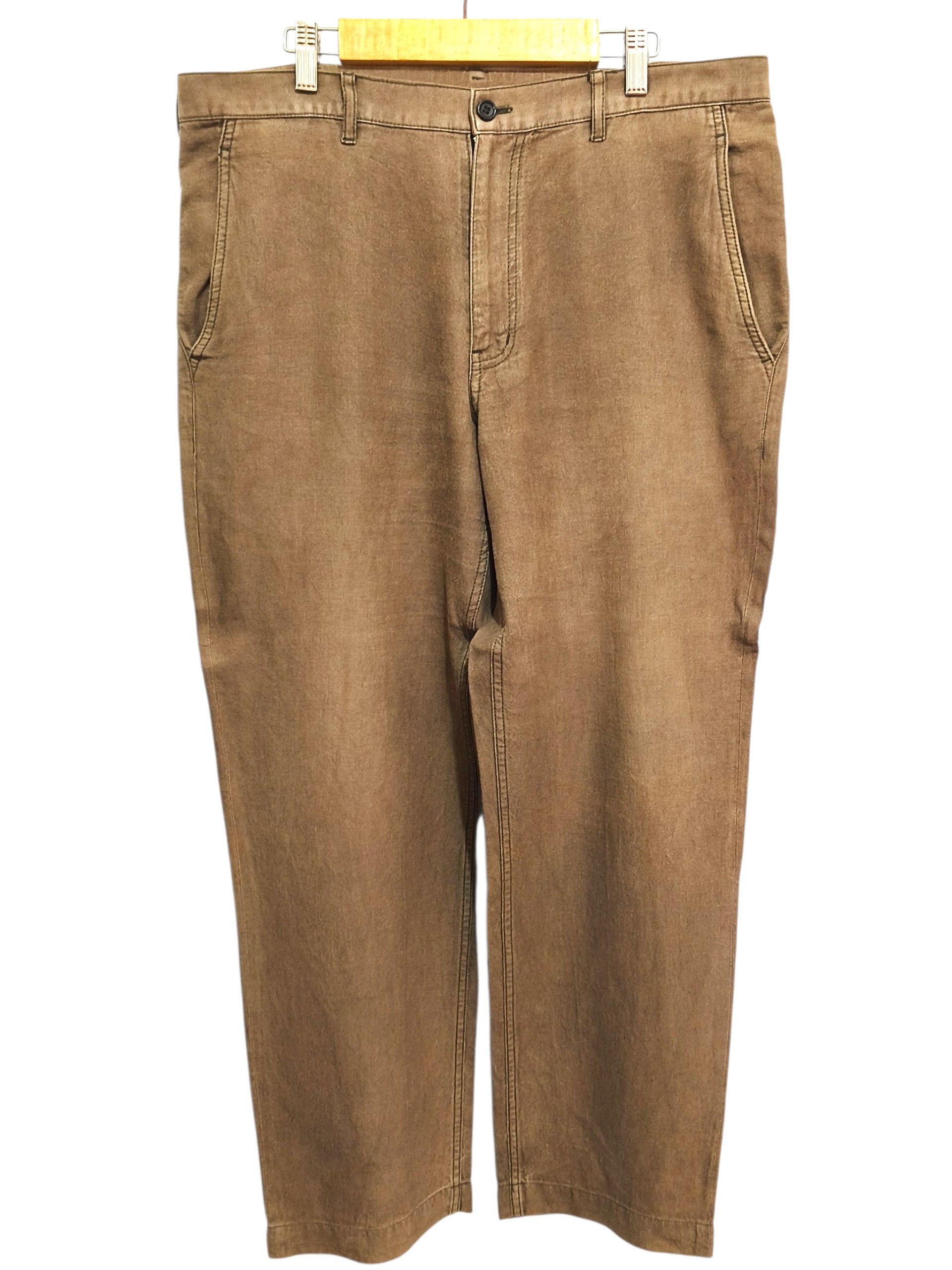 Comme des Garcons Homme Deux AD2012 CDG HOMME DEUX WIDE STRAIGHT LEG PANTS Size US 34 / EU 50 - 1 Thumbnail