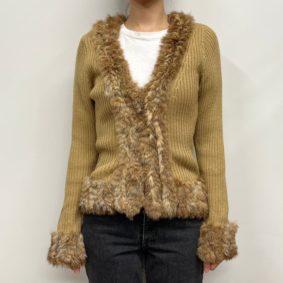 Glamorous Vintage Knit Cardigan Jacket