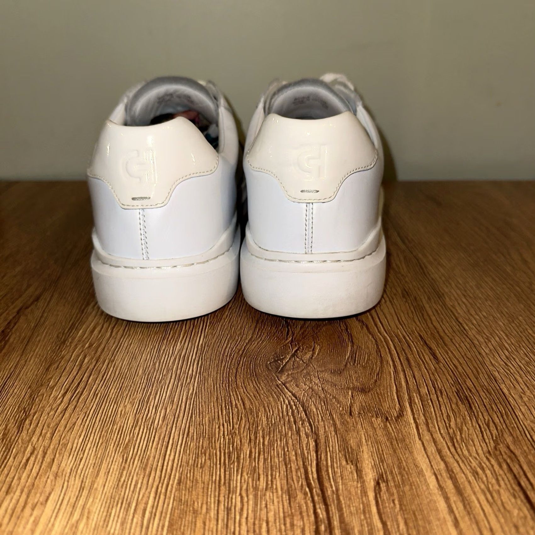 Cole Haan Cole Haan Grand Sneakers All White Women Sz 10B Shoes Leather Rubber Lace Up Casual Low Top Size US 10 / IT 40 - 5 Thumbnail