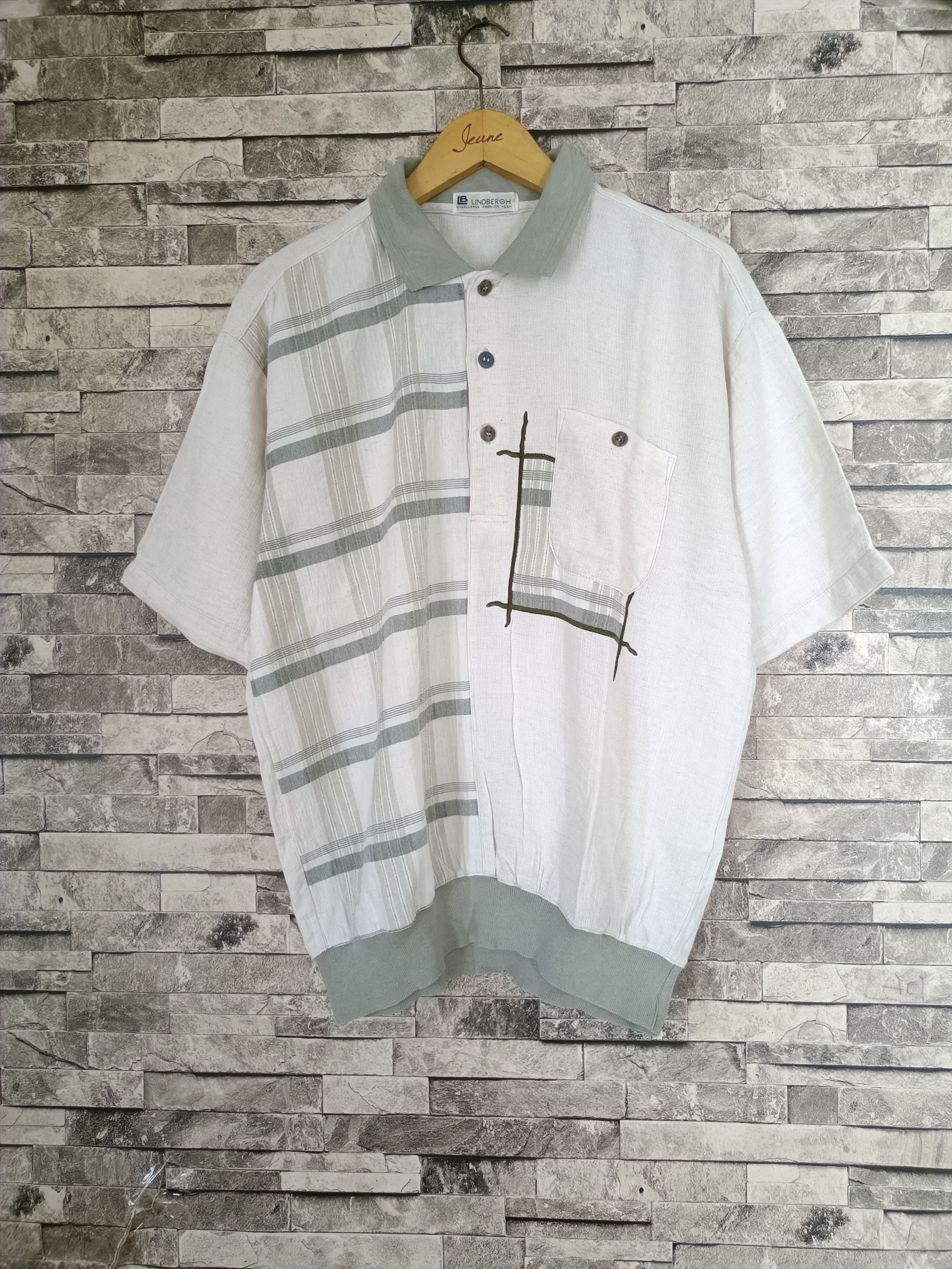 Lindbergh Vintage Lindbergh boxy polo shirt Size US XL / EU 56 / 4 - 1 Thumbnail