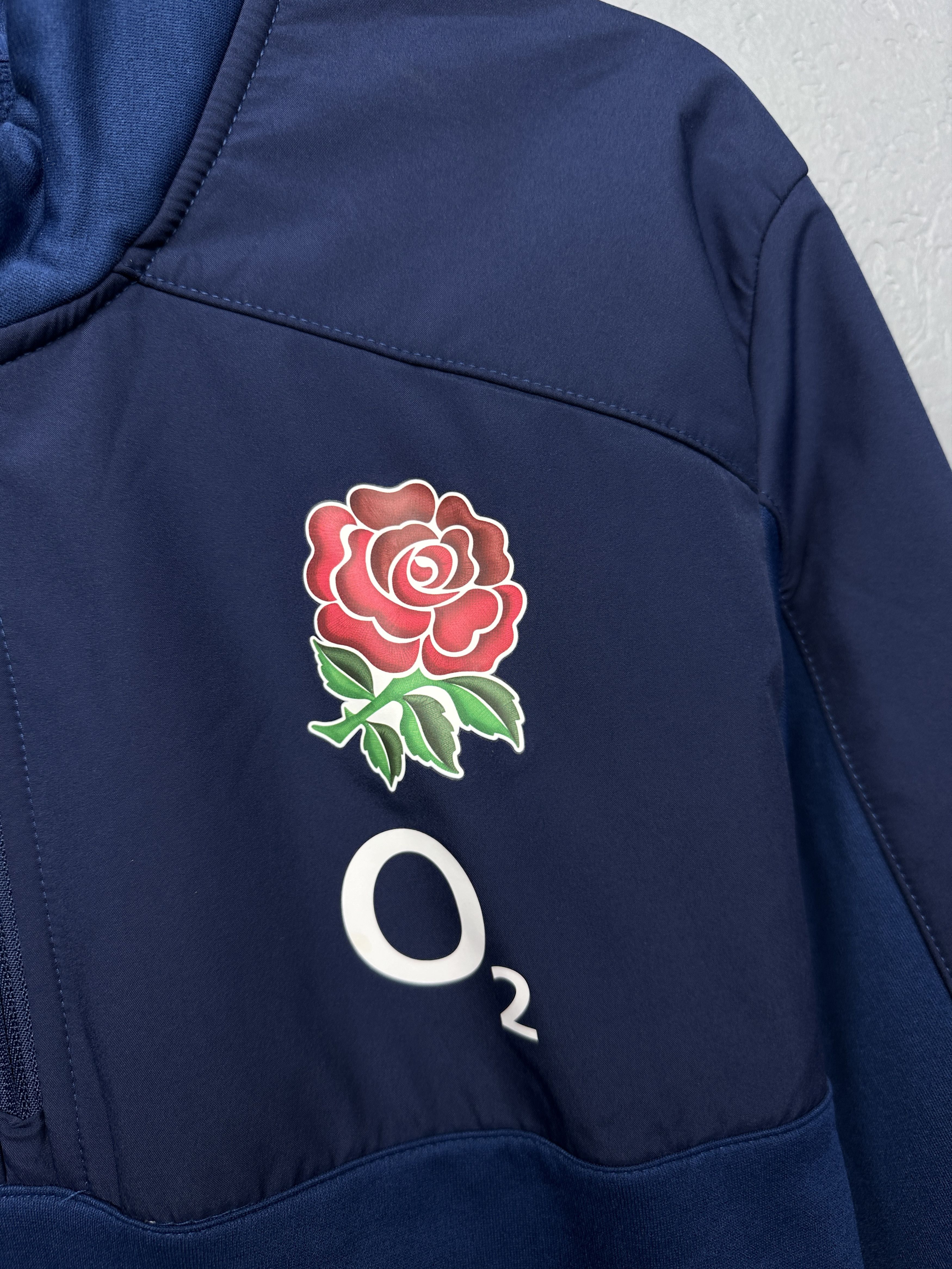 Umbro Umbro O2 England Rugby 1\4 Zip Long Sleeve Jersey Size US XL / EU 56 / 4 - 3 Thumbnail