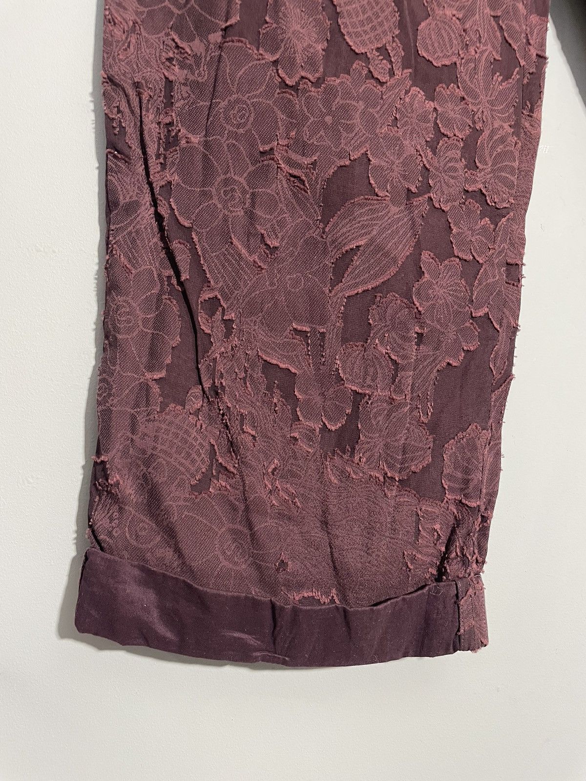 DOROTHEE SCHUMACHER × Designer Dorothee Schumacher Avant Garde Floral Pants size 4 Size 27" / US 4 / IT 40 - 6 Thumbnail