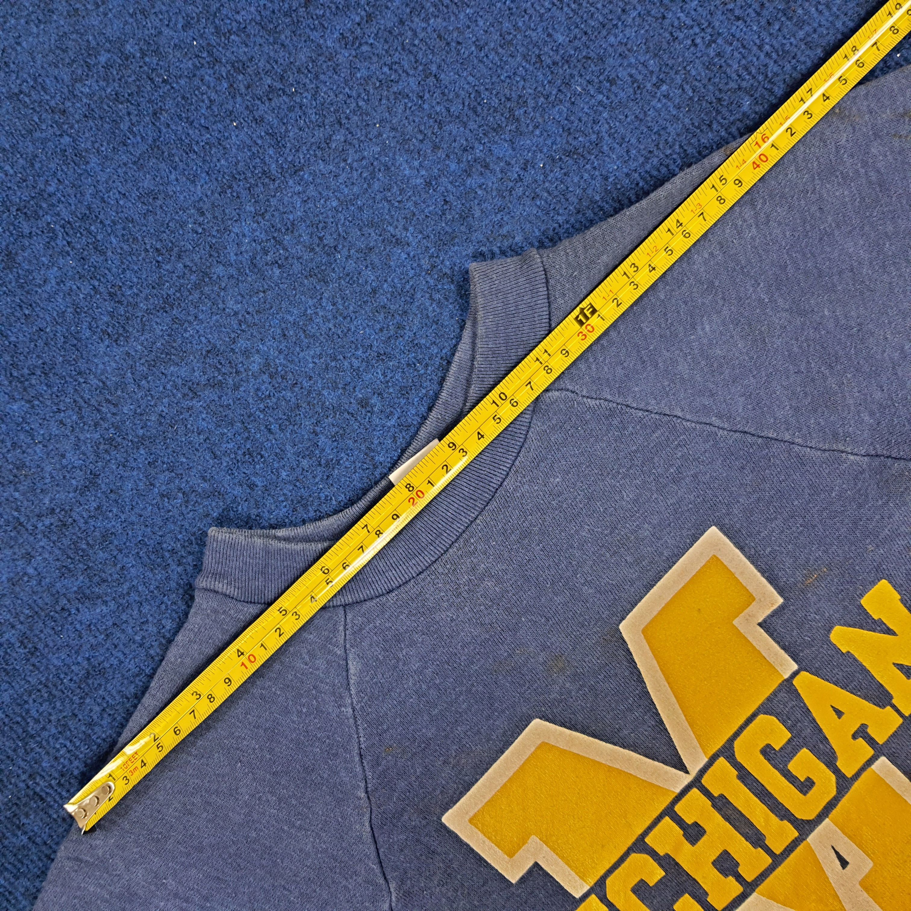 NFL × Vintage Vintage Michigan Wolverines Football Team NFL Sweatshirt Size US XS / EU 42 / 0 - 6 Thumbnail