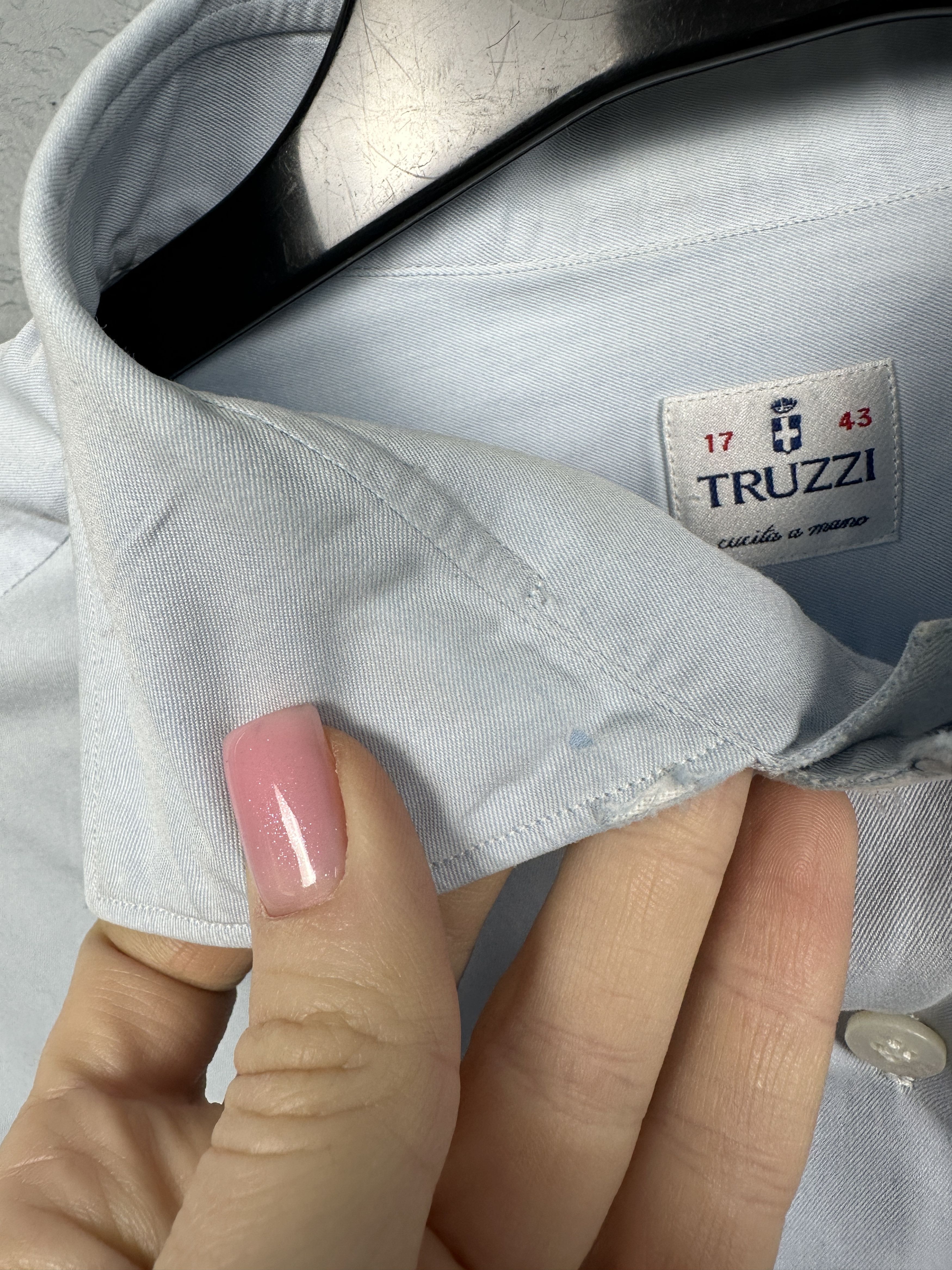 Other Truzzi Mens Long Sleeve Shirt Size US XL / EU 56 / 4 - 4 Thumbnail