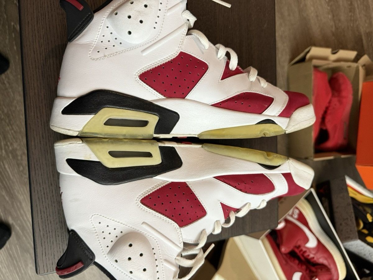 Nike Jordan 6 retro Carmine Size US 11 / EU 44 - 7 Thumbnail
