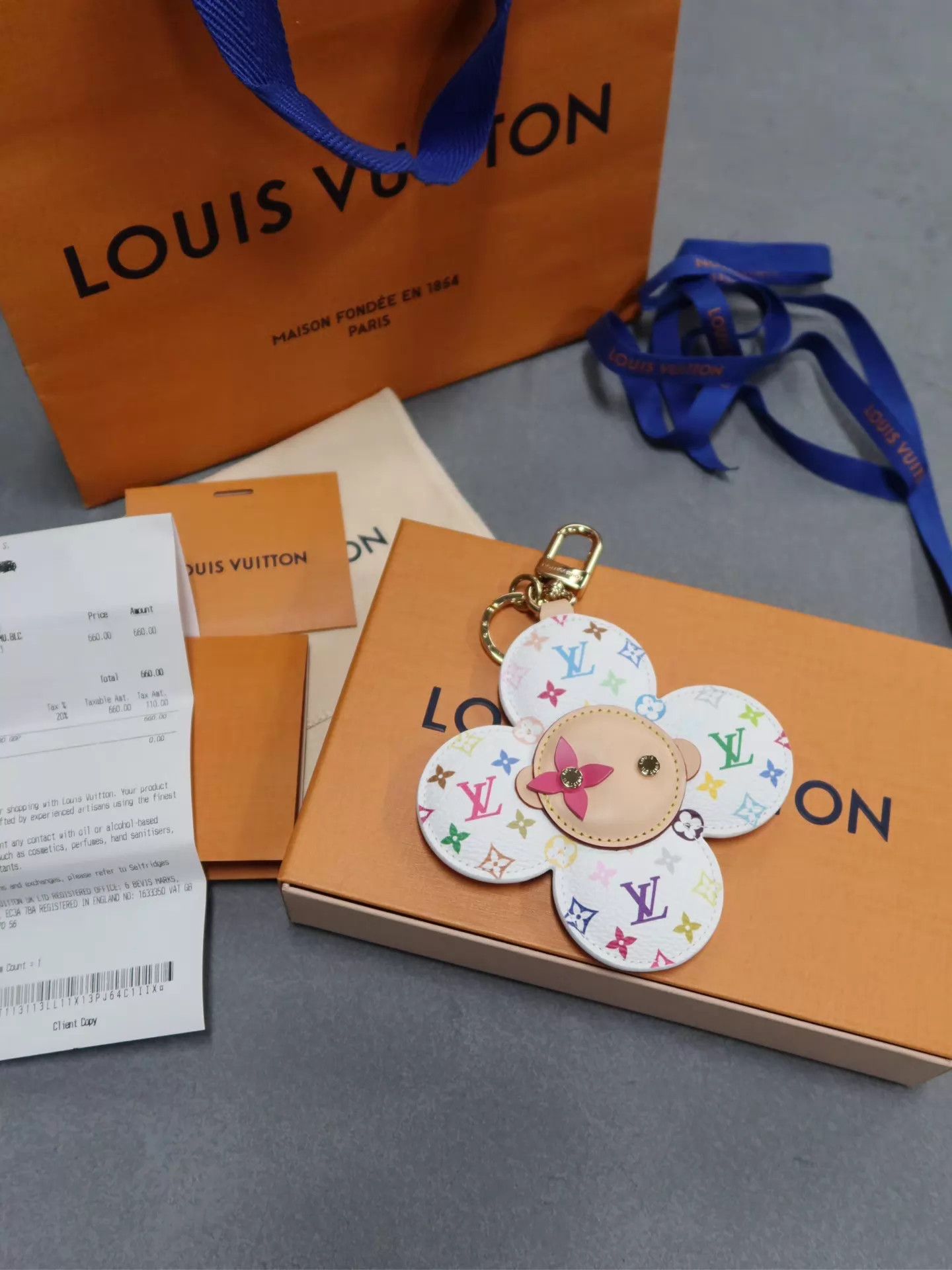 Louis Vuitton LV x Takashi Murakami Vivienne Sunflower White Tricolor Size ONE SIZE - 1 Thumbnail
