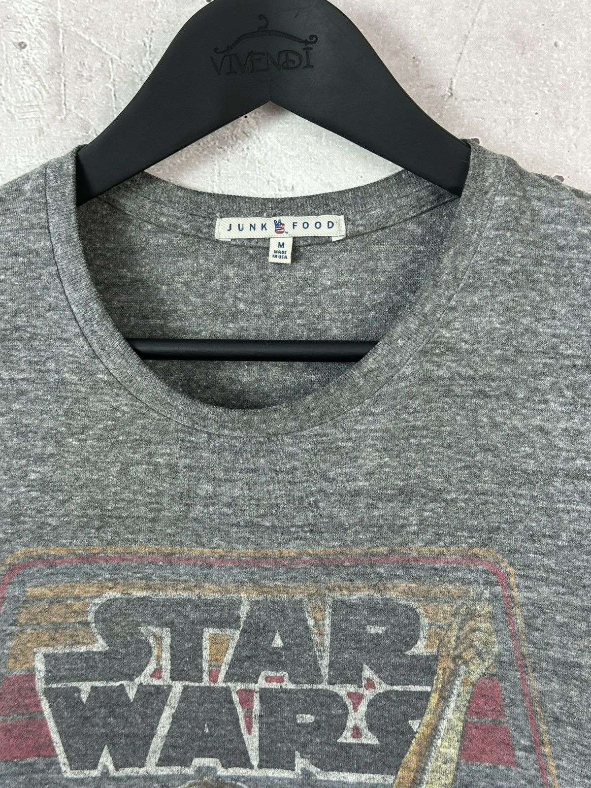 Junk Food Junk Food Star Wars Made in USA Grey T-shirt Size US M / EU 48-50 / 2 - 3 Thumbnail