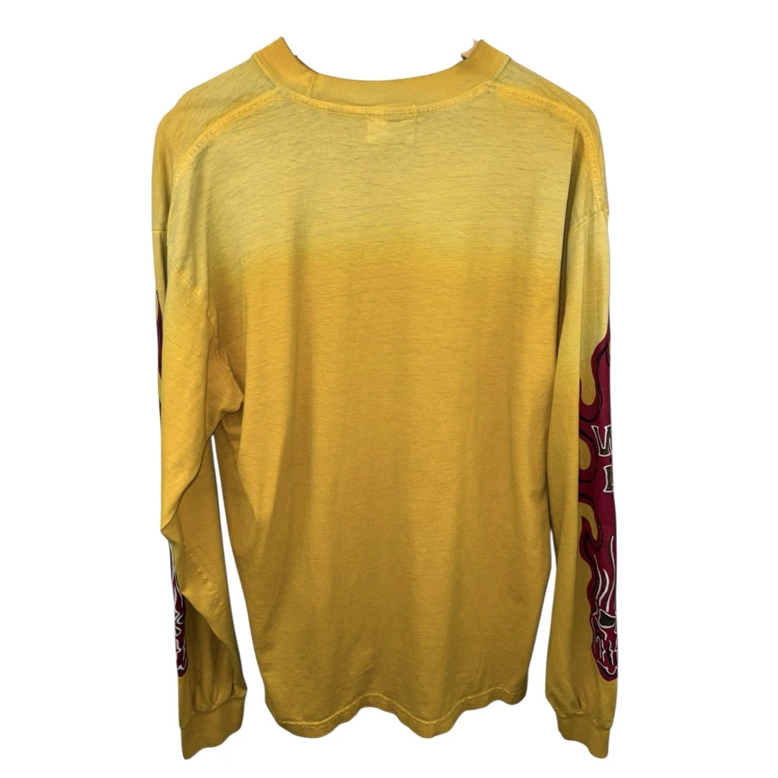 Warren Lotas Warren Lotas Miami Heat Flames Longsleeve Shirt L Regular Men Yellow Large RARE Size US L / EU 52-54 / 3 - 2 Thumbnail