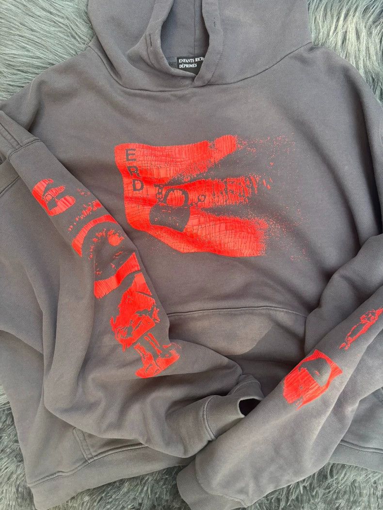 Enfants Riches Deprimes Enfants Riches Deprimes 24SS Black Lip Print Hoodie 2504-Ne Size US L / EU 52-54 / 3 - 2 Thumbnail