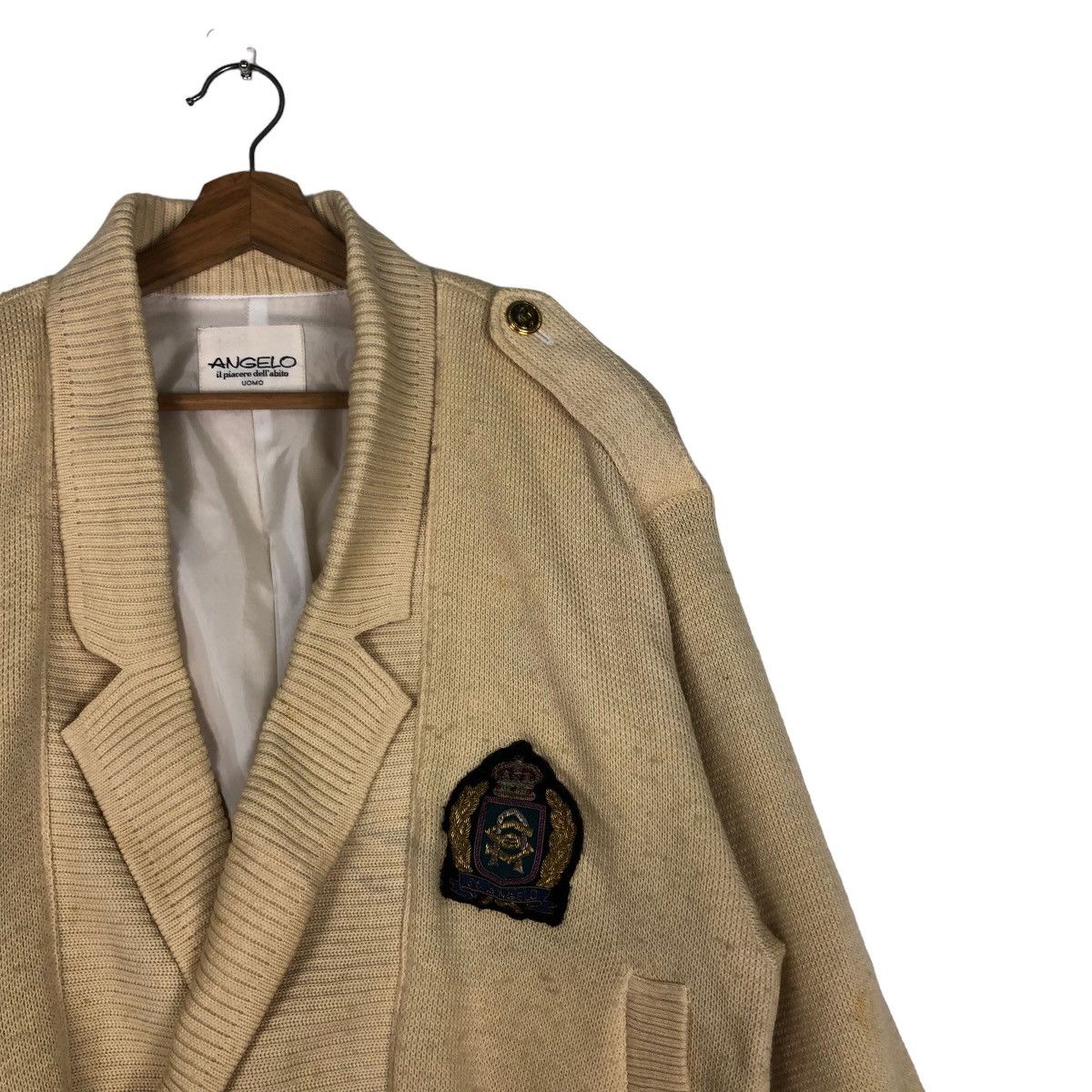 Japanese Brand 🔥Vtg Bomber Jacket Double Breast Angelo Japan Issey Miyake Size US M / EU 48-50 / 2 - 6 Thumbnail
