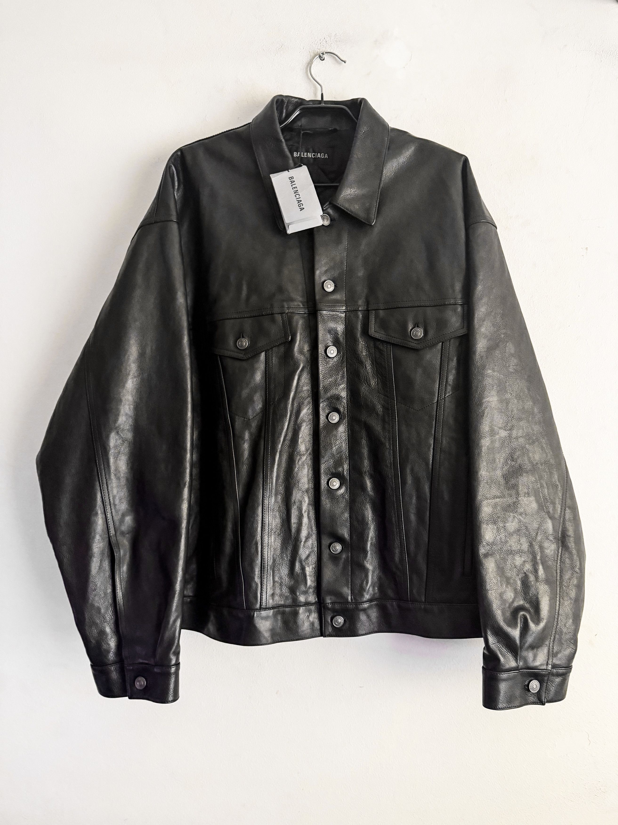 Balenciaga Ye Offset Runway Buffalo Jacket Size US XS / EU 42 / 0 - 5 Thumbnail