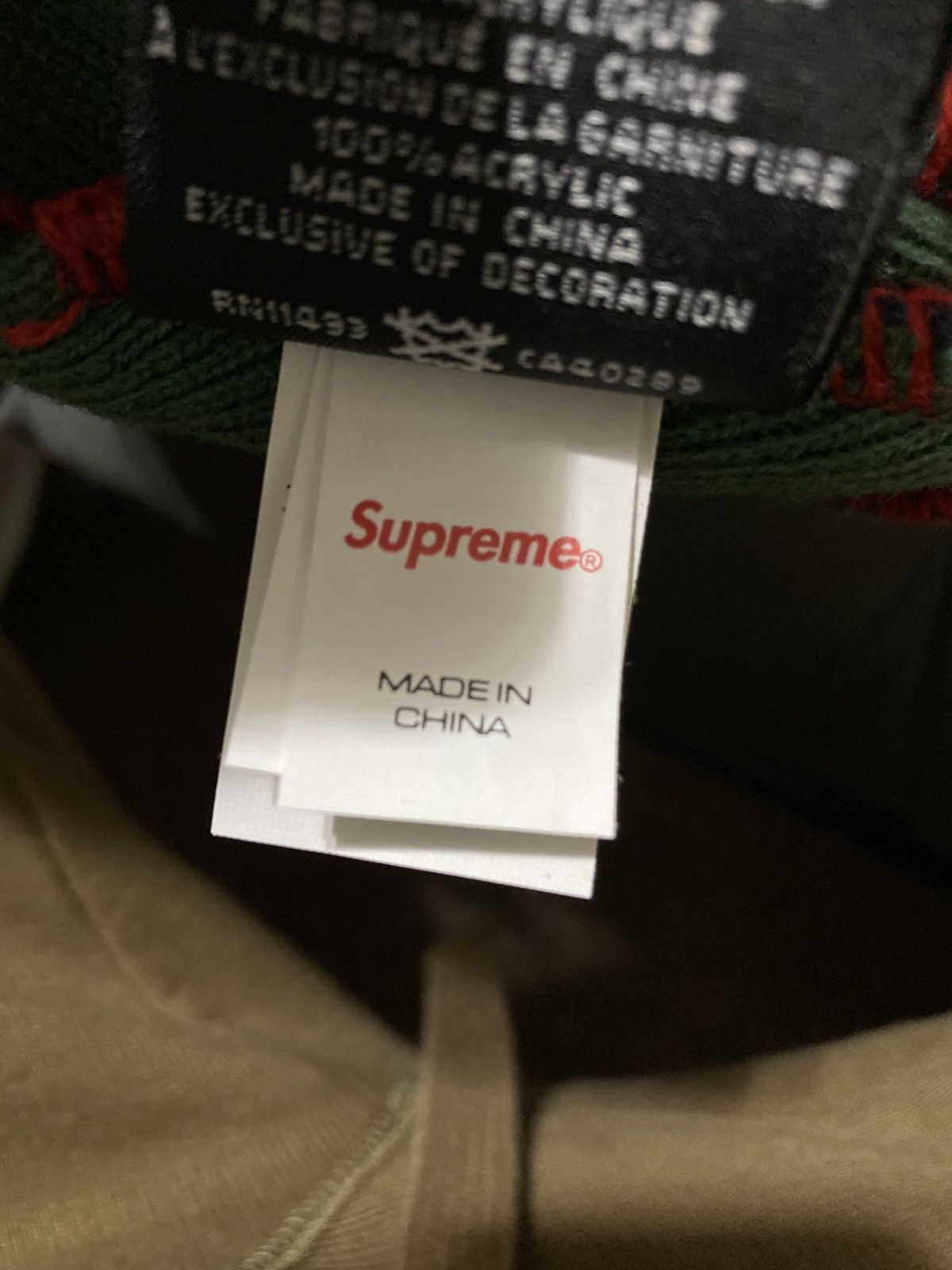 Supreme Supreme New Era Logo Beanie Multicolor Size ONE SIZE - 7 Thumbnail