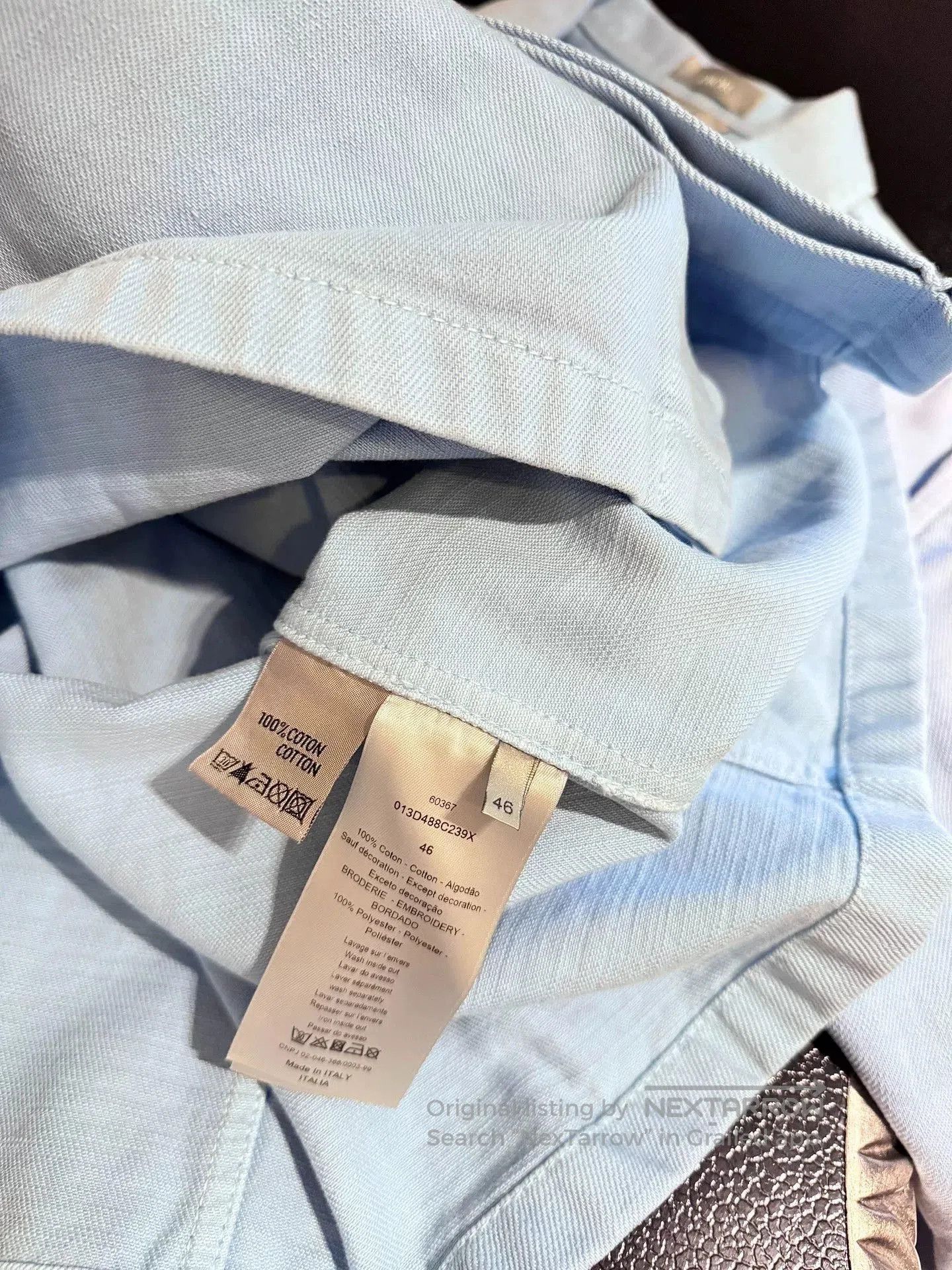 Dior Dior 21SS 1947 Embroidered Denim Jacket. Size US S / EU 44-46 / 1 - 3 Thumbnail
