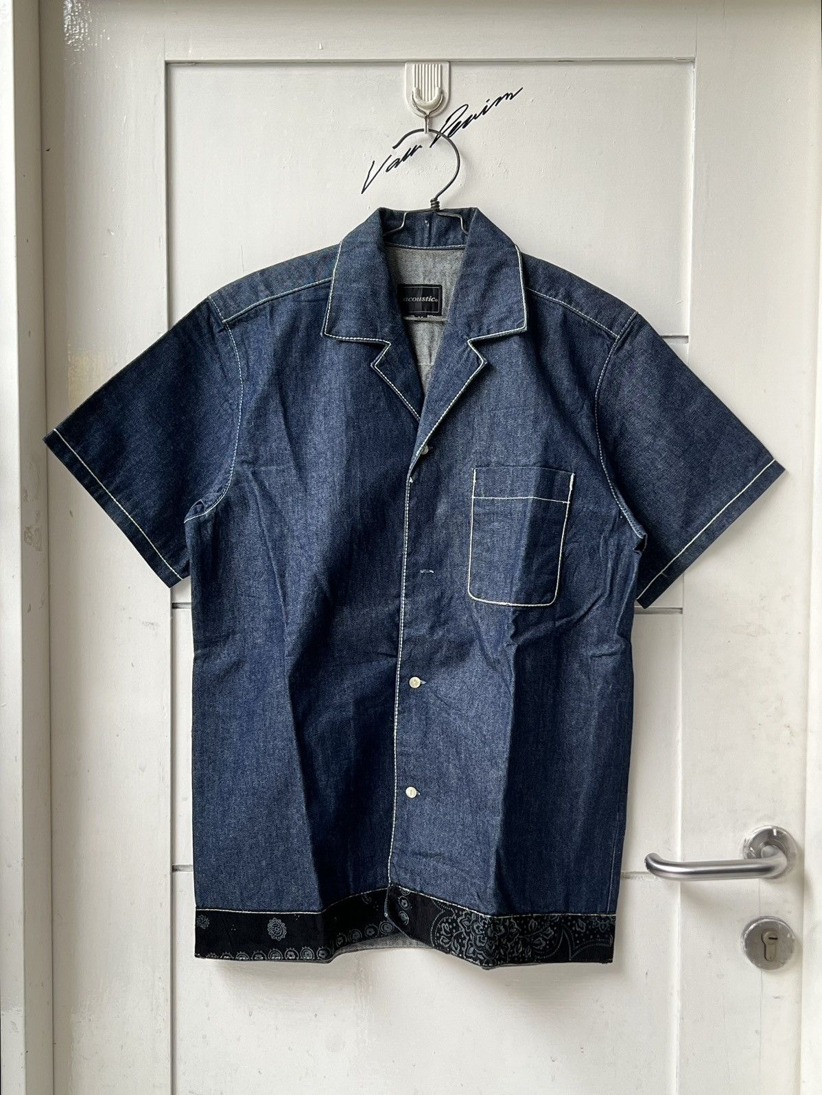 Japanese Brand ACOUSTIC Denim Shirt Size US M / EU 48-50 / 2 - 9 Thumbnail