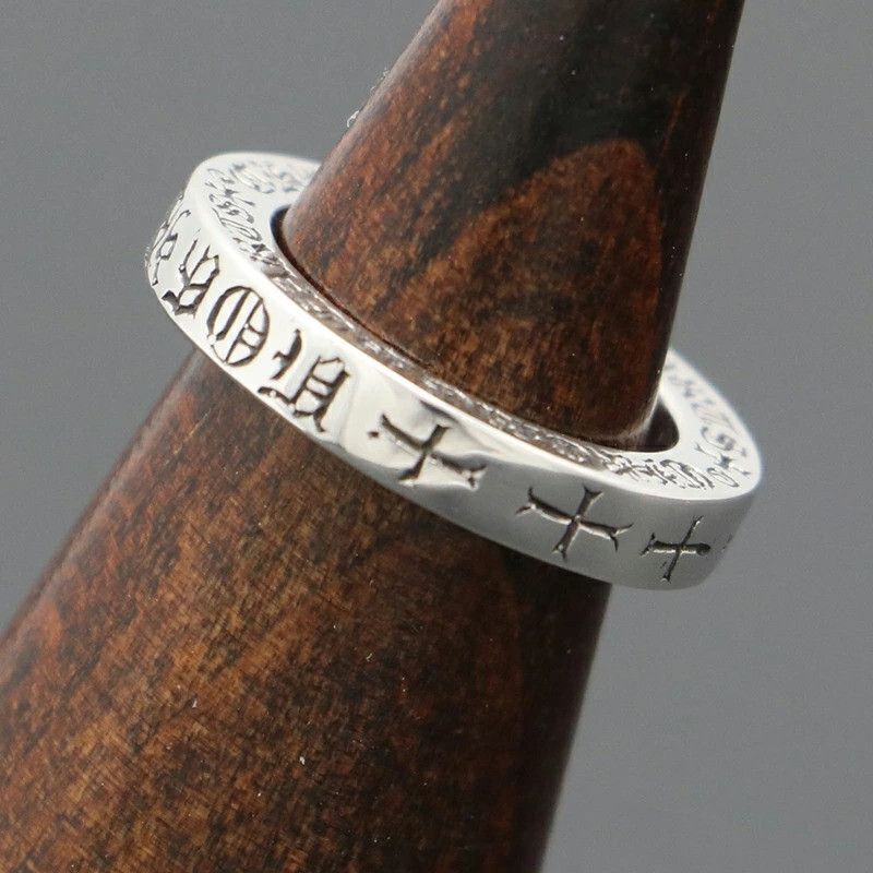 Chrome Hearts Size 3 OFFERS OK! CHROME HEARTS 3MM FUCK YOU SPACER RING Size ONE SIZE - 2 Thumbnail