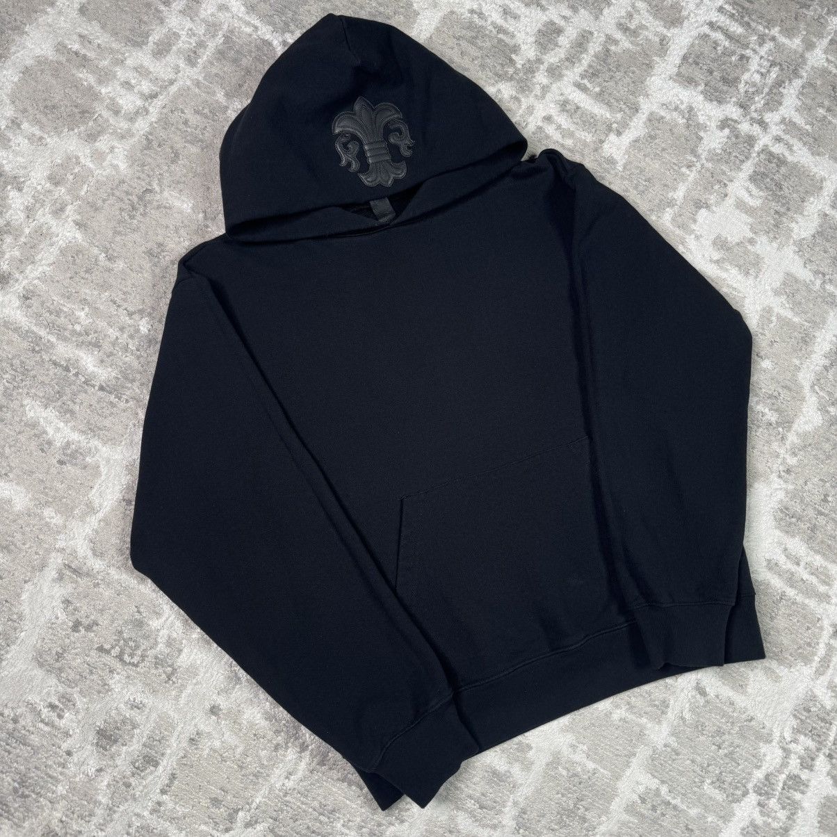 Chrome Hearts Fleur leather patch hoodie Size US L / EU 52-54 / 3 - 1 Thumbnail