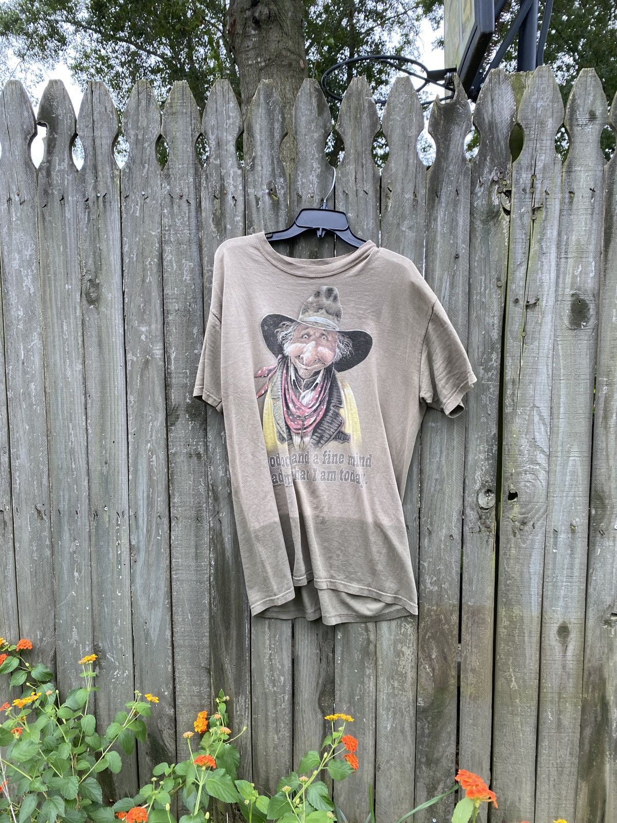 Vintage Vintage Cowboy Tee Size US L / EU 52-54 / 3 - 1 Thumbnail