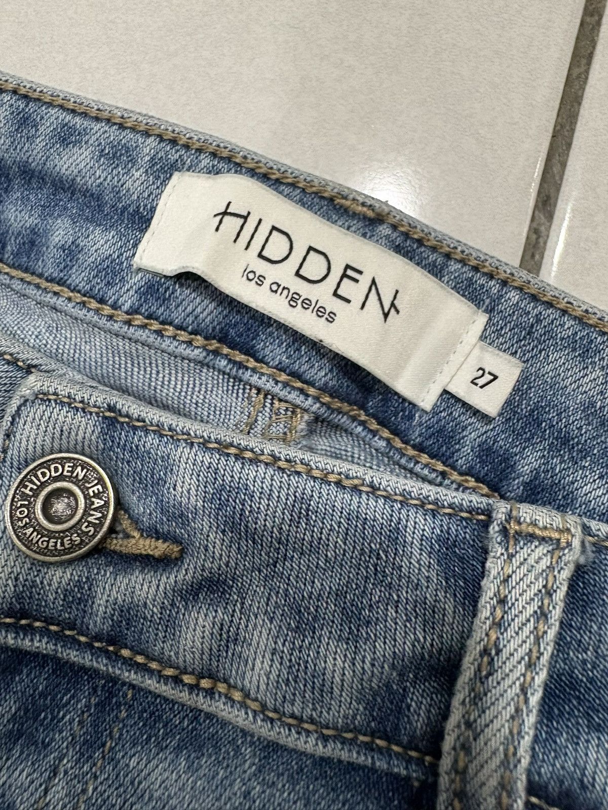 HIDDEN Hidden multi pocket cargo jeans bootcut Size 28" / US 6 / IT 42 - 4 Thumbnail