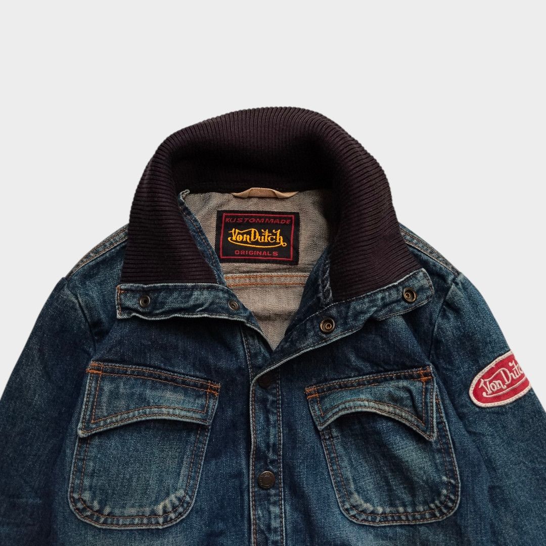 Le Grande Bleu (L.G.B.) Vondutch biker denim crop jacket Size S / US 4 / IT 40 - 3 Thumbnail