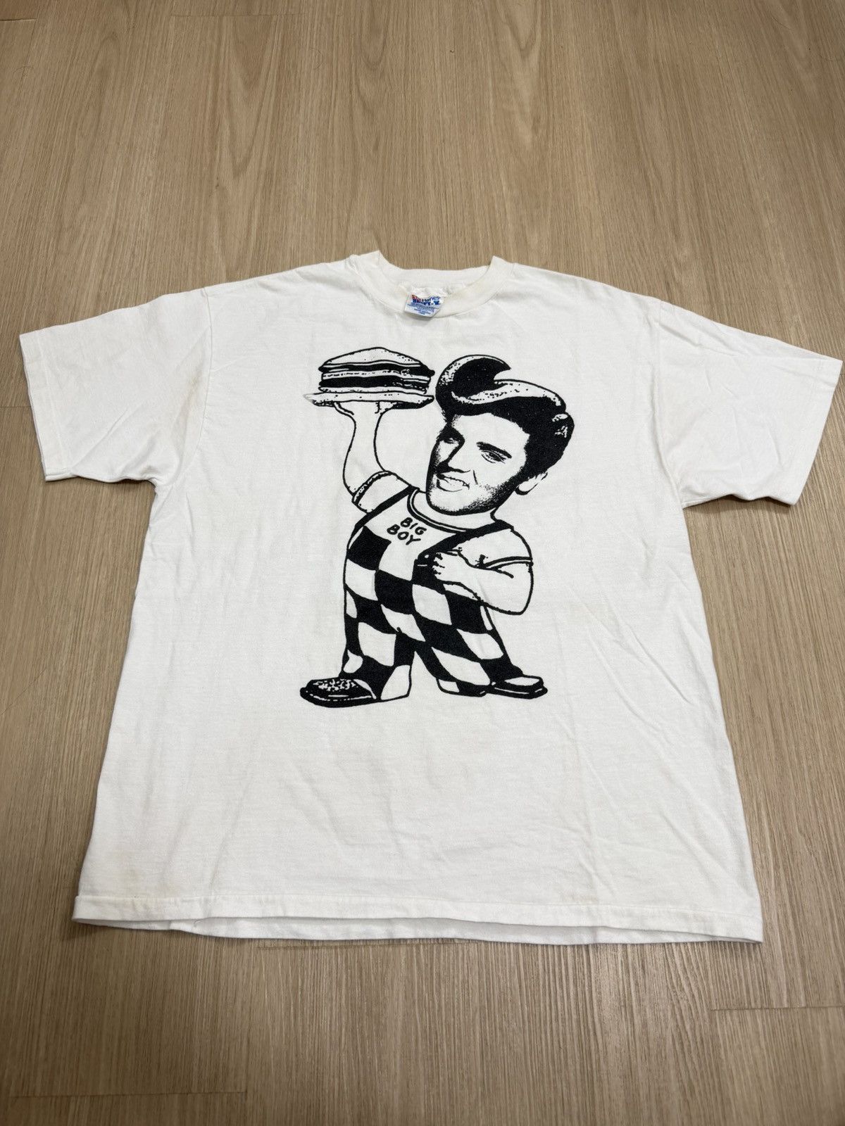 Other Vintage bigboy parody evis t-shirt Size US L / EU 52-54 / 3 - 2 Thumbnail