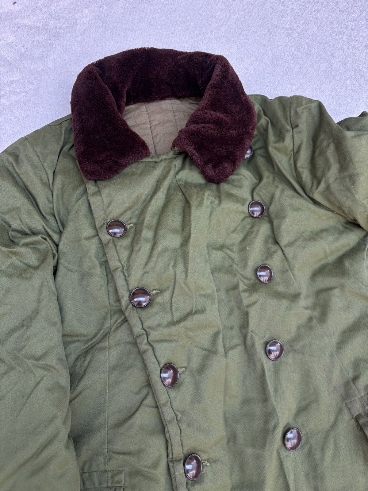 Vintage 1960s Vintage Chinese PLA Jundayi Military Overcoat Size US M / EU 48-50 / 2 - 10 Thumbnail