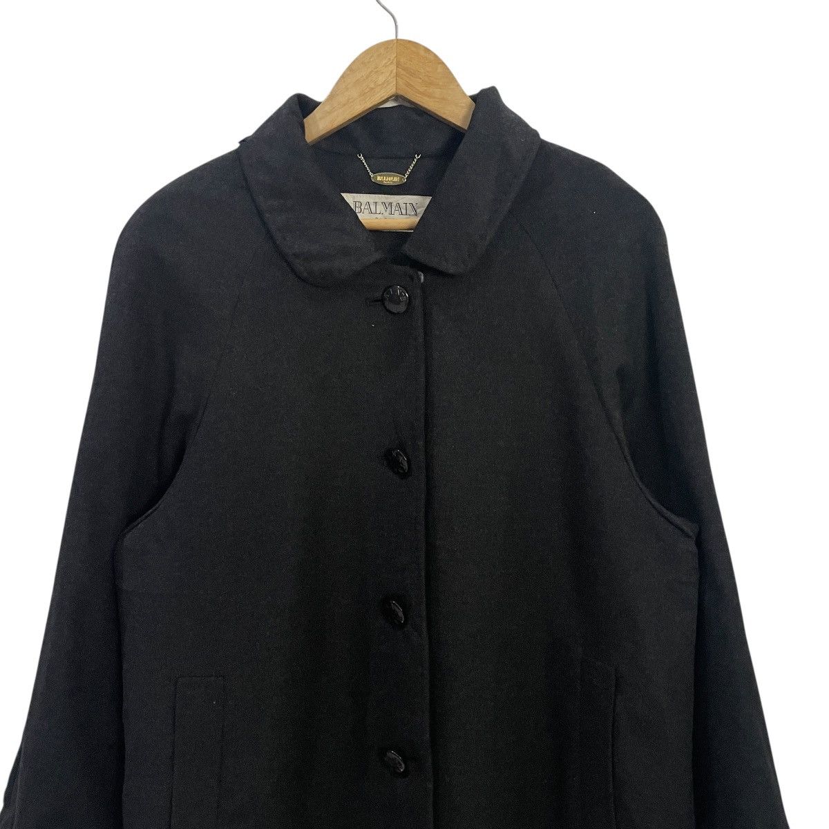 Balmain Vintage Balmain Paris Trench Coat Jacket Size US L / EU 52-54 / 3 - 2 Thumbnail