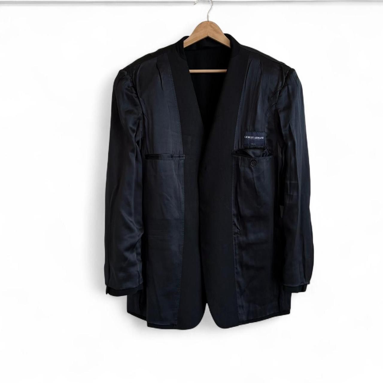Giorgio Armani Giorgio Armani Classico archival black tuxedo jacket 40R Size 40R - 4 Thumbnail