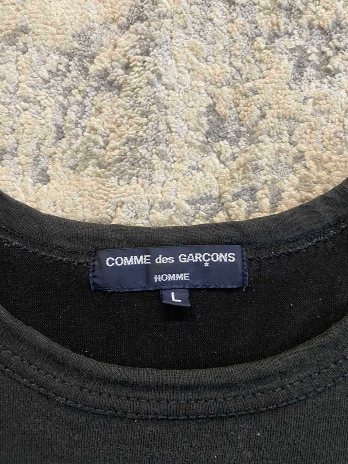 Comme des Garcons Homme AD2005 Double Layer Inside Out Tee Size US L / EU 52-54 / 3 - 2 Thumbnail