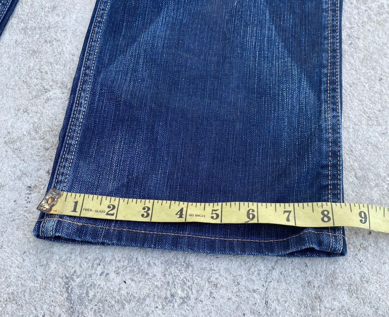 If Six Was Nine Vintage Back Number Black Label Distressed Denim Size US 32 / EU 48 - 8 Thumbnail