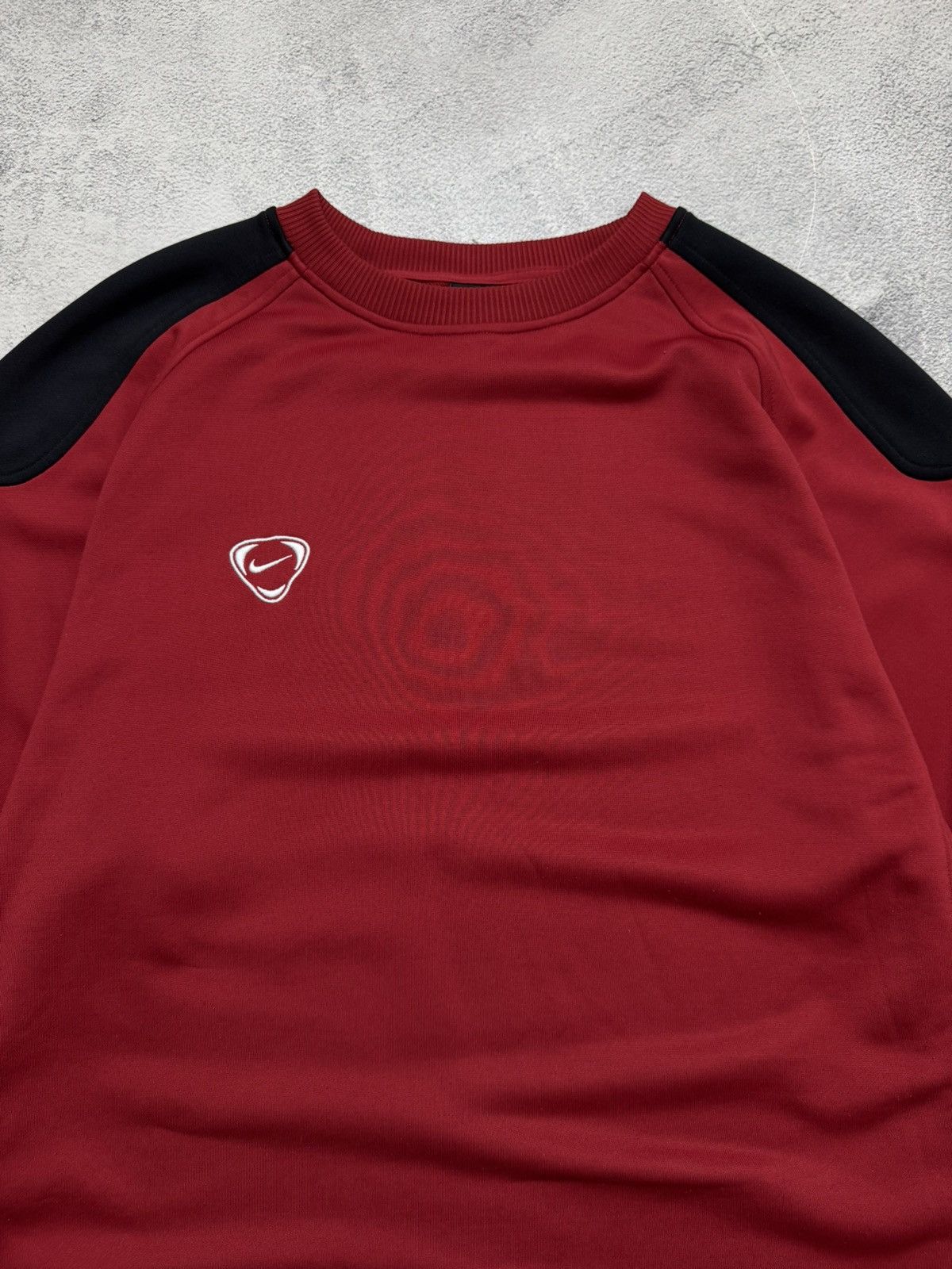 Nike Vintage Y2k Nike Mini Swoosh Sweatshirt 90’s Size US XL / EU 56 / 4 - 1 Thumbnail