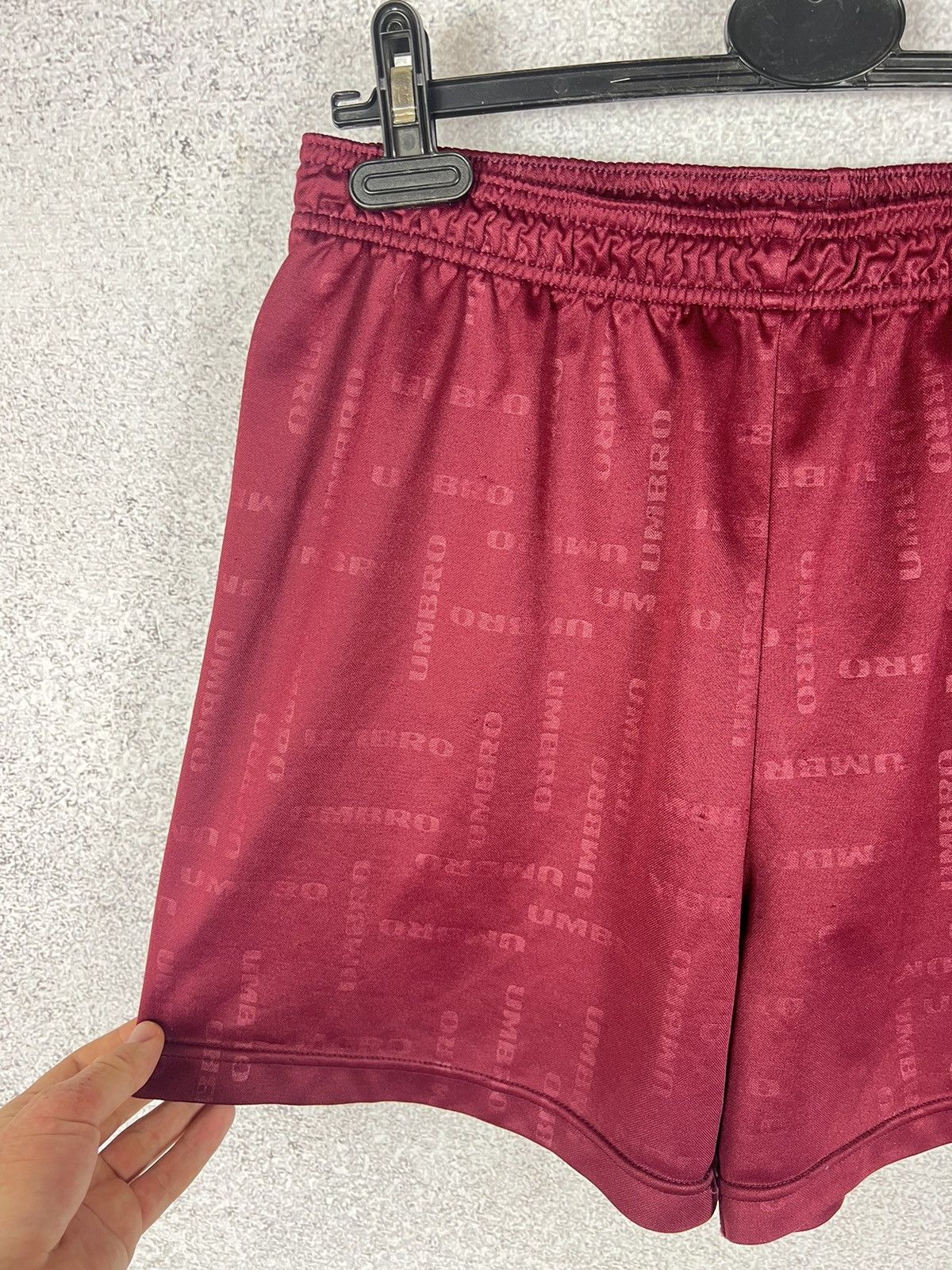Umbro Vintage 90s Umbro Monogram Logo Shorts Size US 32 / EU 48 - 5 Thumbnail