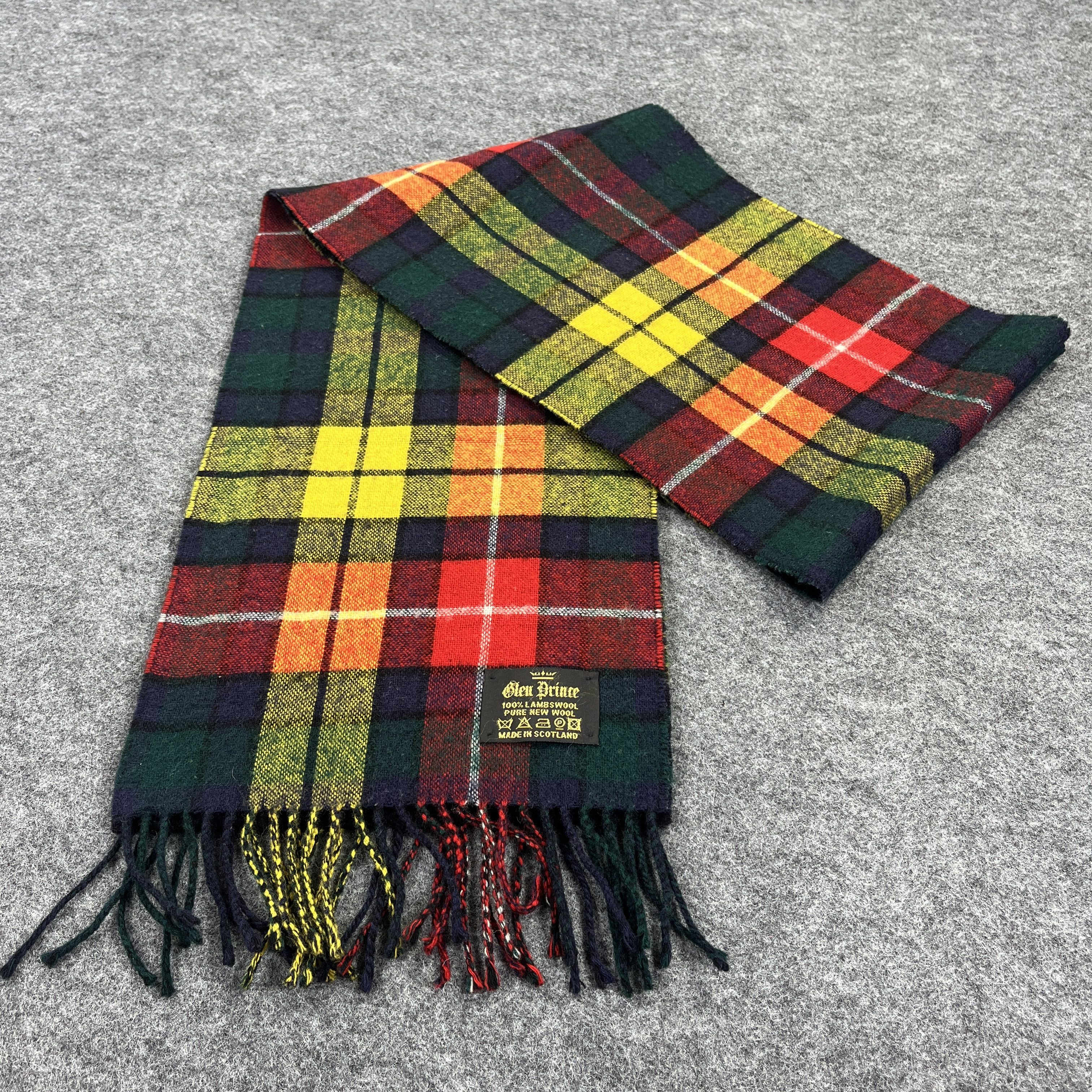 Vintage Glen Prince Scarf / Muffler / Neckwear T942 Size ONE SIZE - 3 Thumbnail
