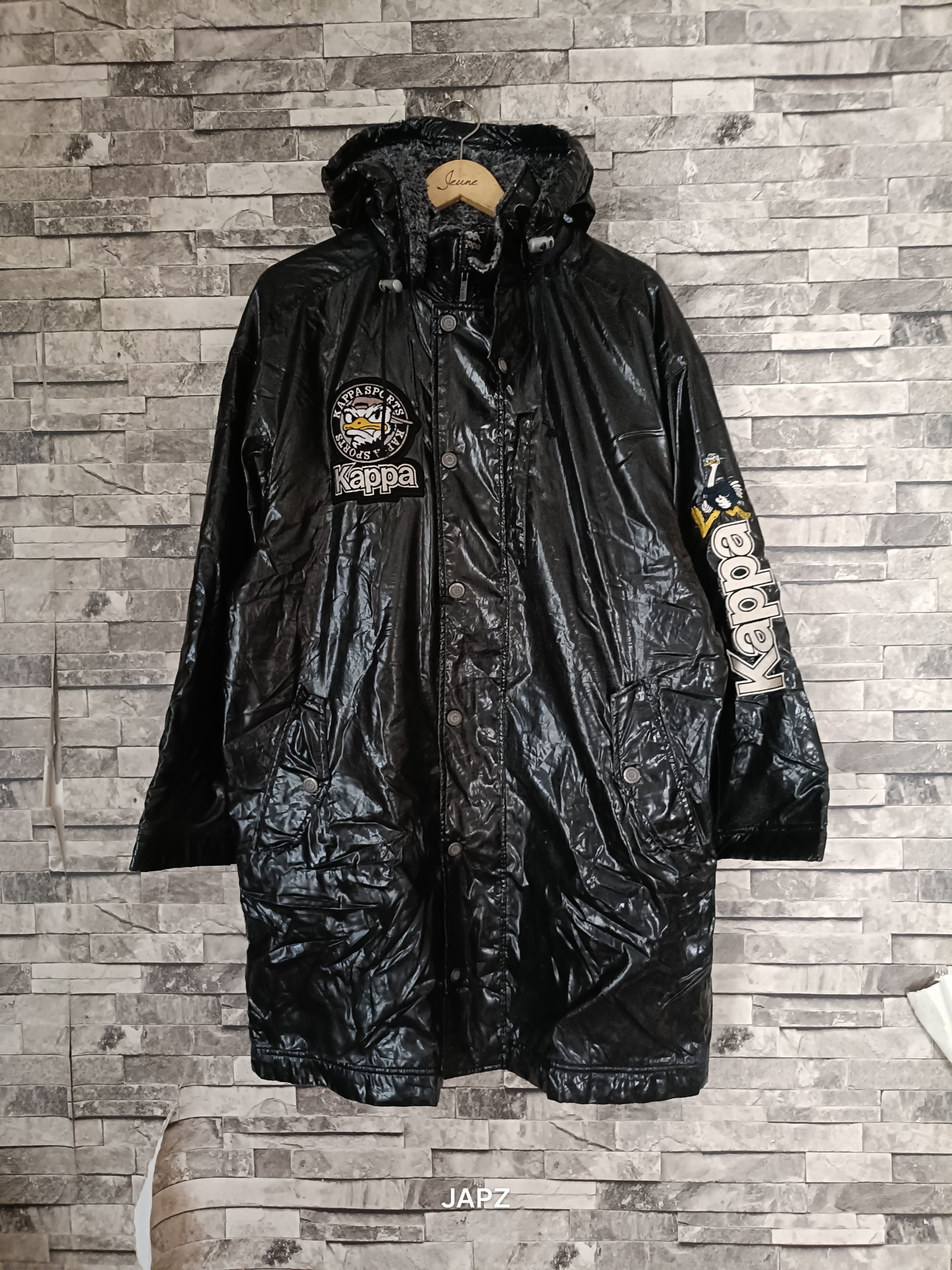Kappa Vintage kappa sports academy ostrich graphic over coat Size US L / EU 52-54 / 3 - 4 Thumbnail