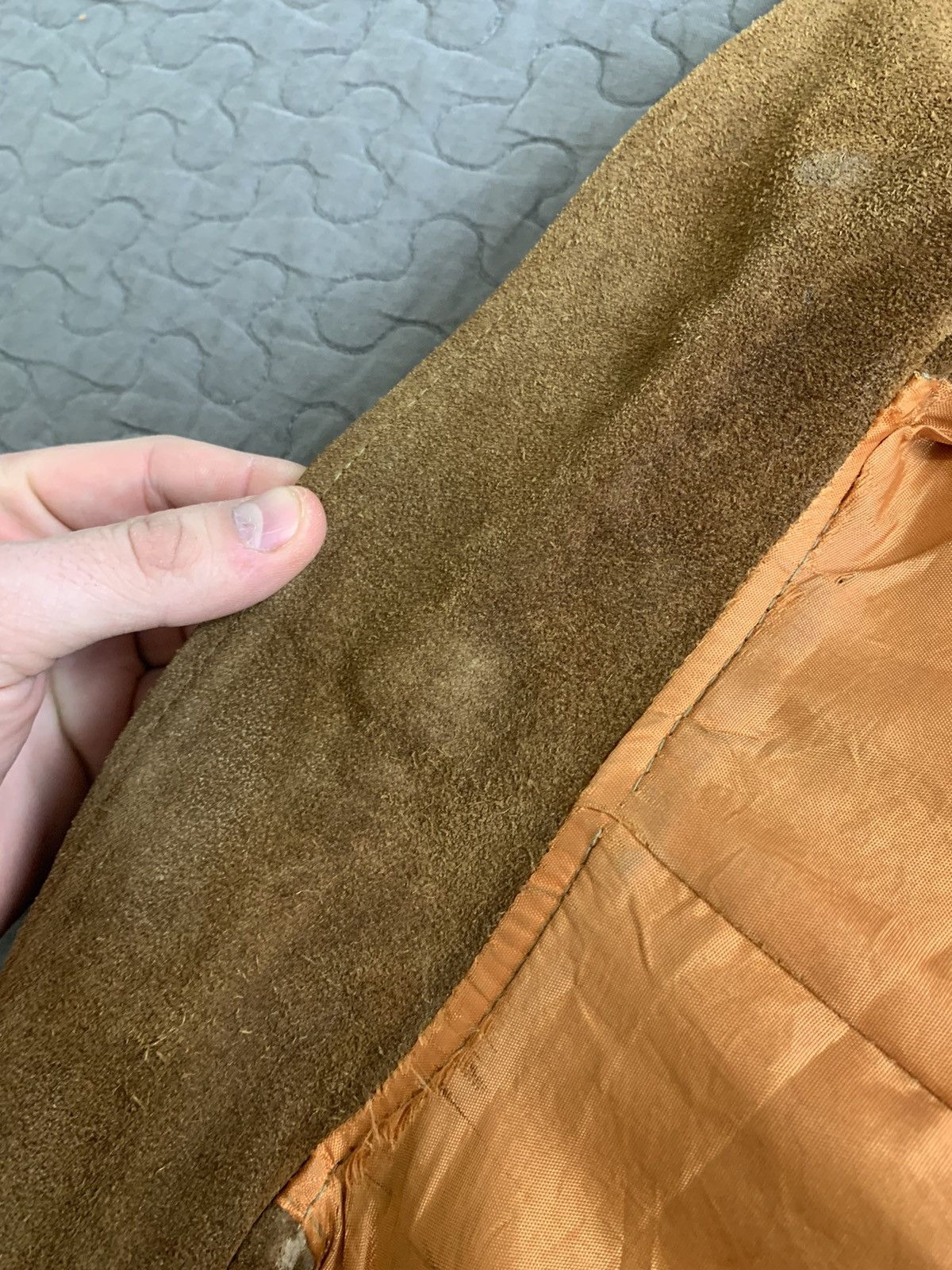 Cowboy Equipment × Vintage Vtg K-Bar-Z Ranchwear by Pyramid Cowboy Flanged Suede Jacket Size US L / EU 52-54 / 3 - 18 Thumbnail