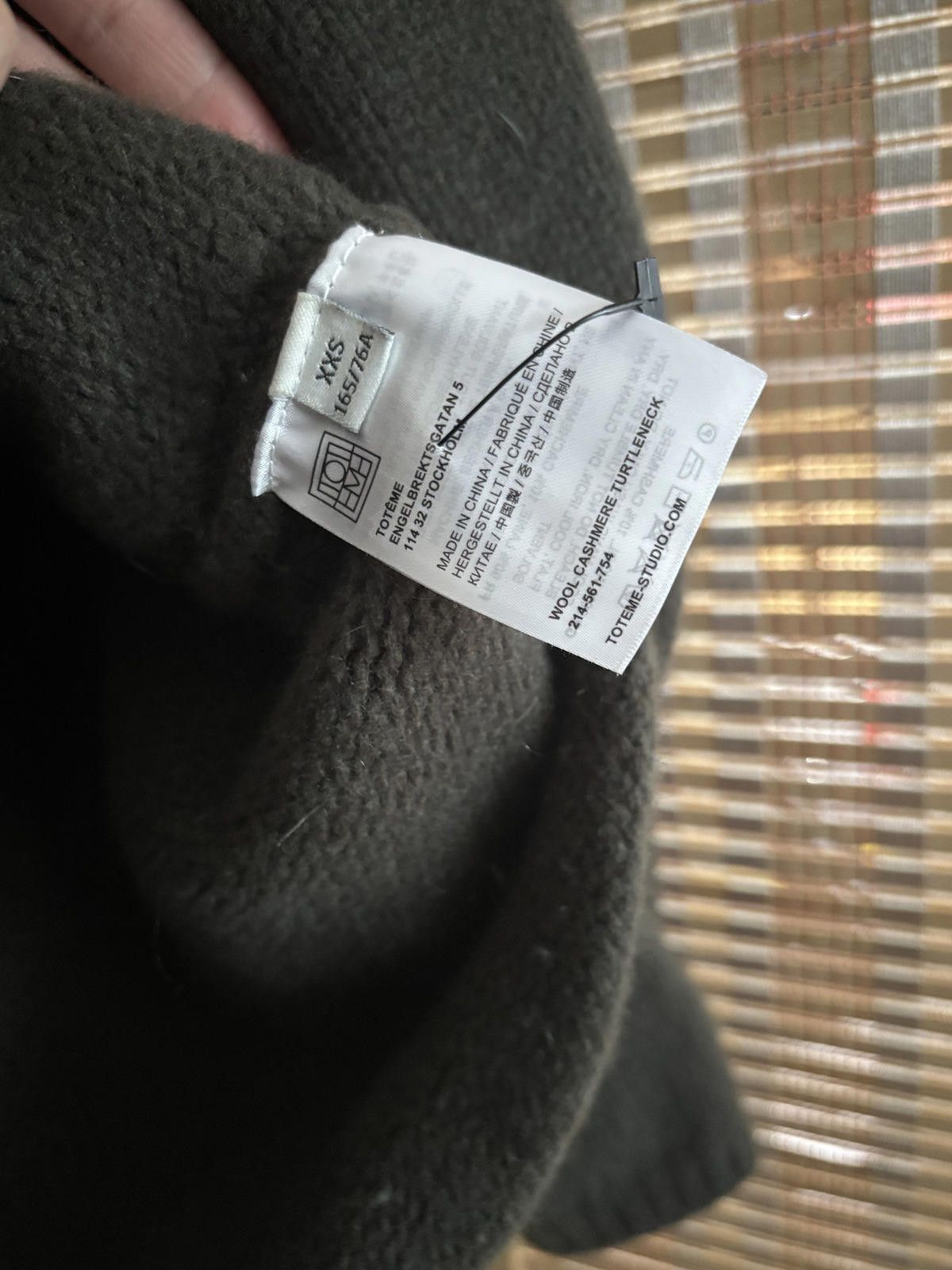 Other Toteme LS Wool-Cashmere Blend Turtleneck Sweater Size XXS / US 00 / IT 34 - 3 Thumbnail