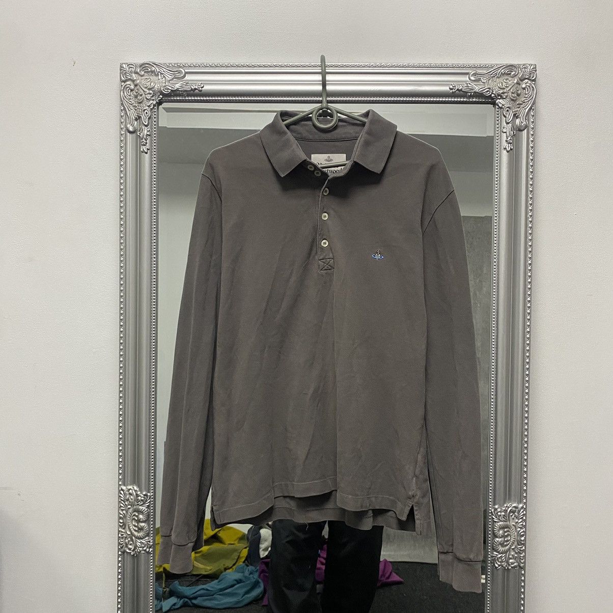 Vivienne Westwood Vivienne Westwood Longsleeve Polo Vintage Small Orb Size US L / EU 52-54 / 3 - 1 Thumbnail