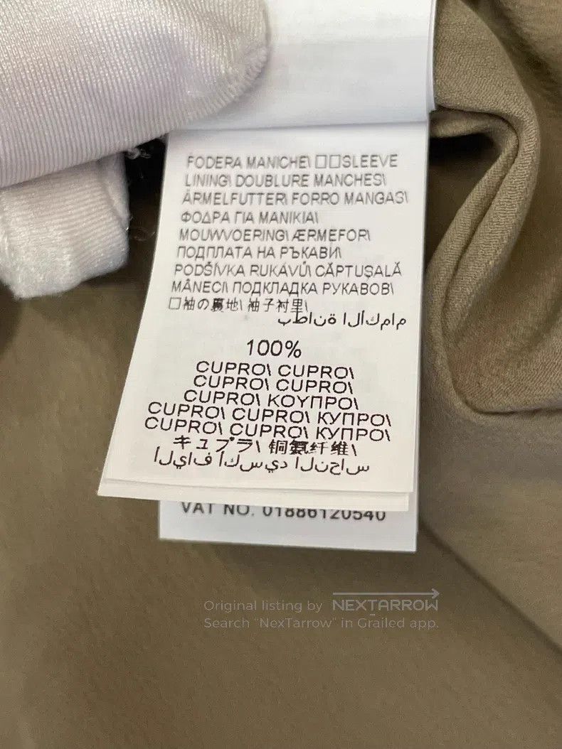 Brunello Cucinelli Brunello Cucinelli Camel Cotton Suit Jacket Size XS / US 0-2 / IT 36-38 - 7 Thumbnail