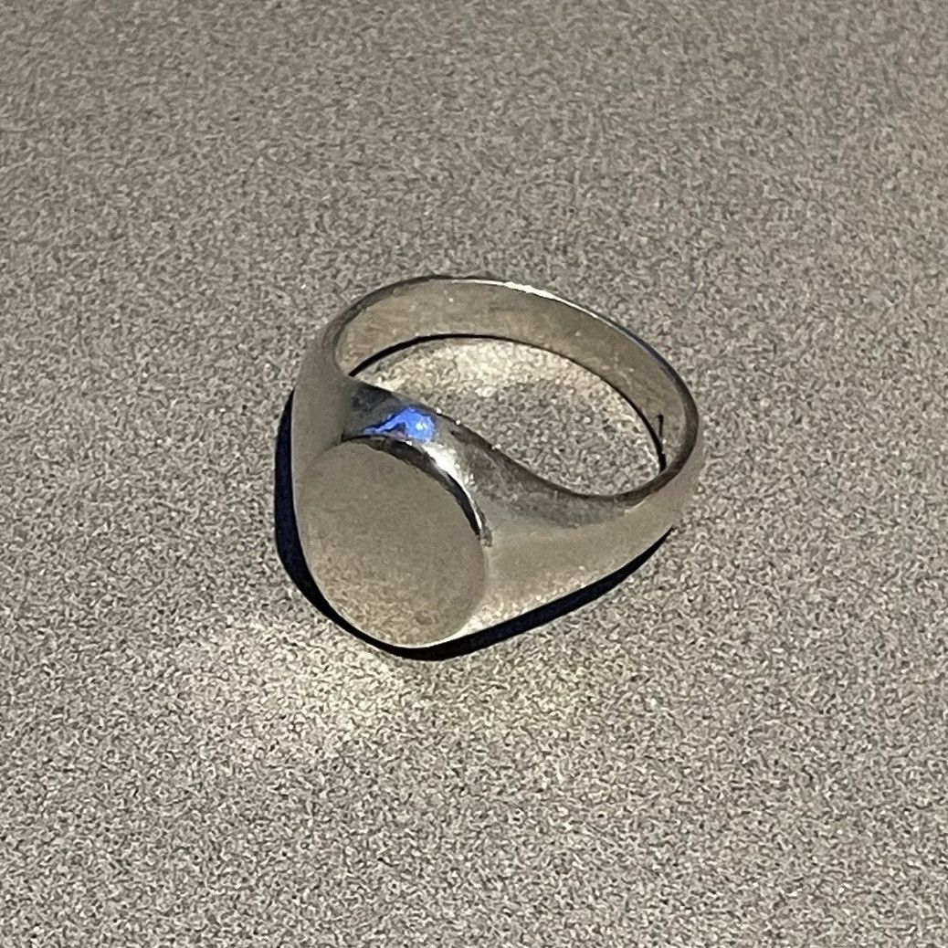 Jewelry Blank Signet Ring Size 8 Size ONE SIZE - 1 Thumbnail