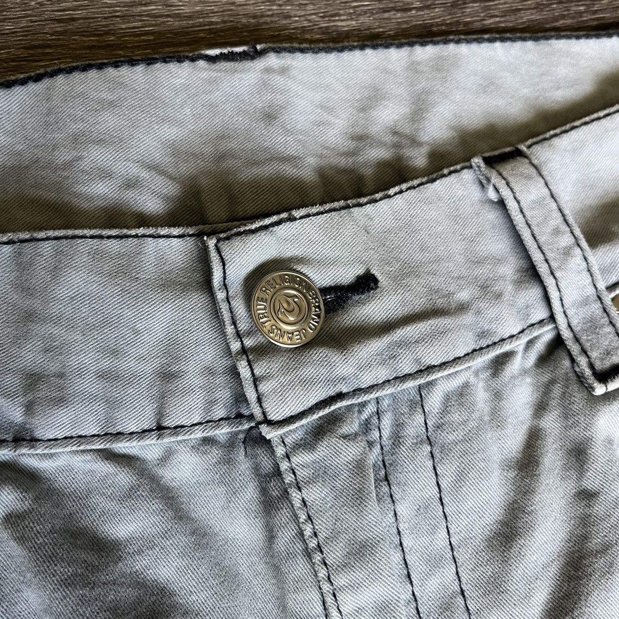 True Religion × Vintage Vintage 2000s True Religion Smoke Rising Straight Flap Pants Size US 38 / EU 54 - 9 Thumbnail