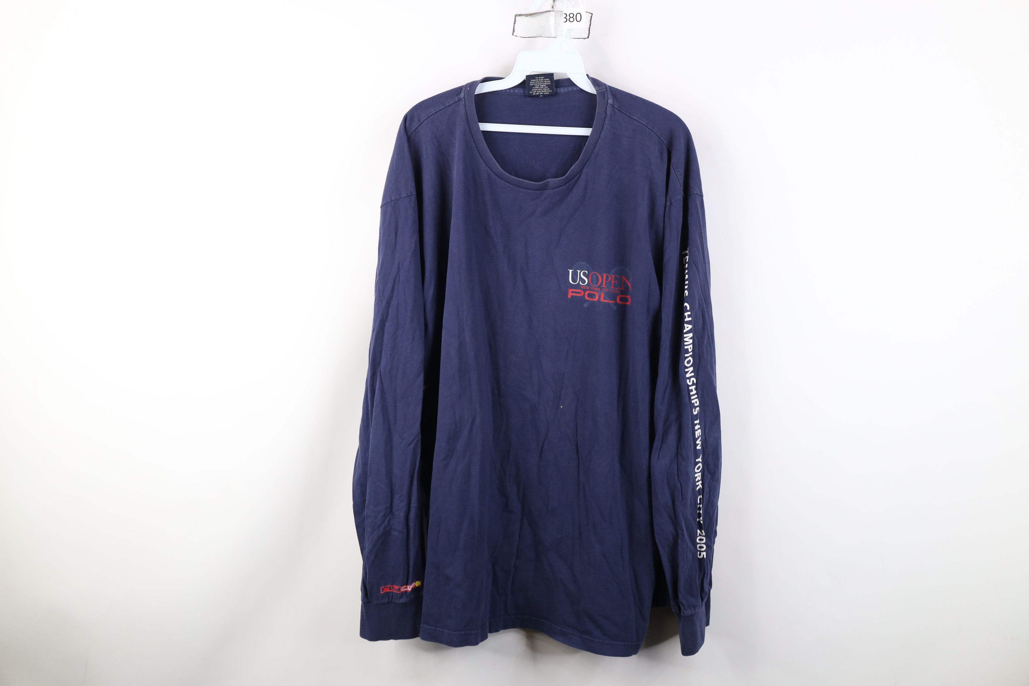 Ralph Lauren Vintage 2005 Ralph Lauren US Open Tennis Long Sleeve T-Shirt Size US XL / EU 56 / 4 - 1 Thumbnail