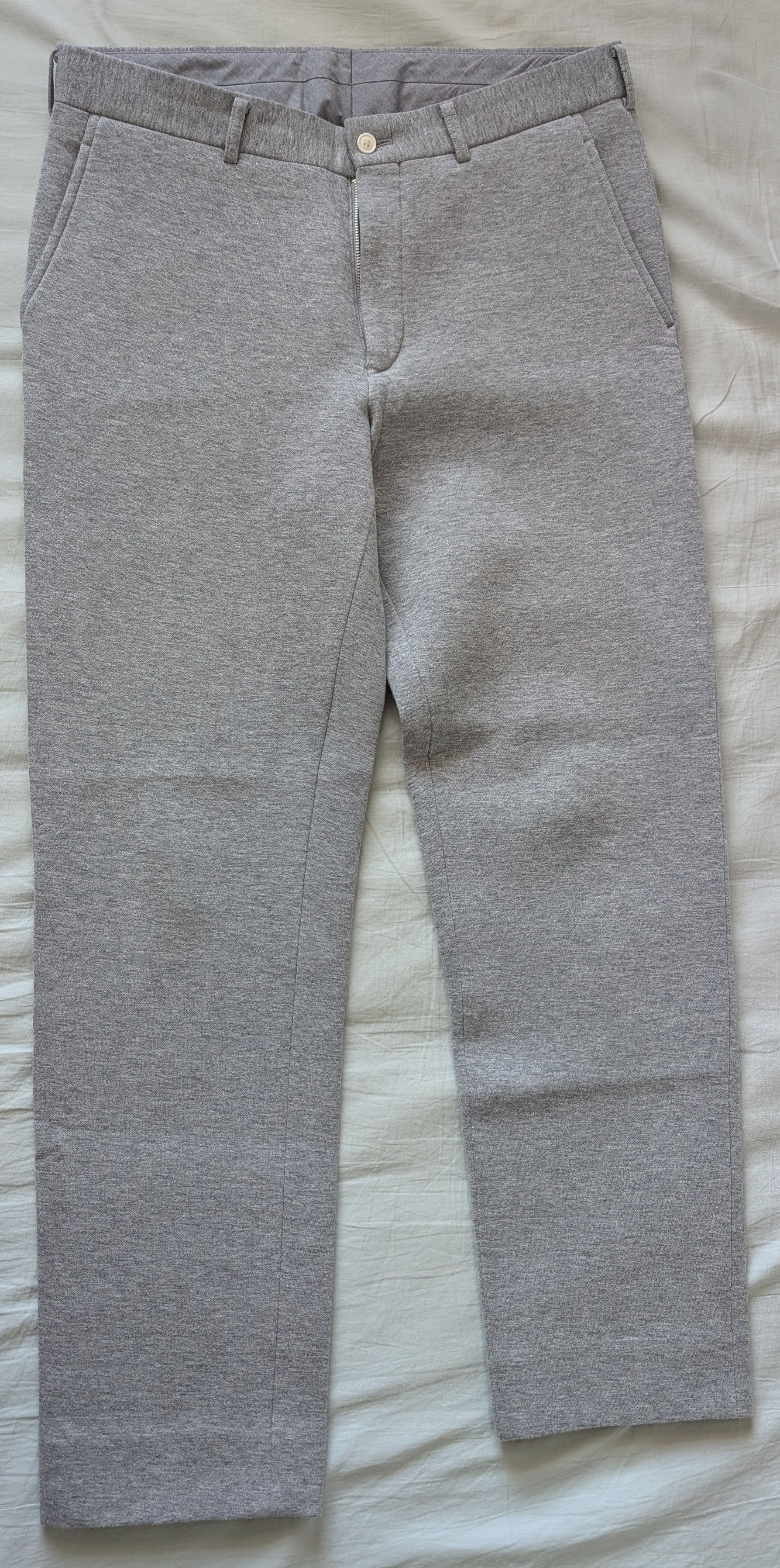 Comme des Garcons Homme COMME des GARCONS HOMME 22SS Sz L Sweat Tapered Trousers Size US 33 - 1 Thumbnail