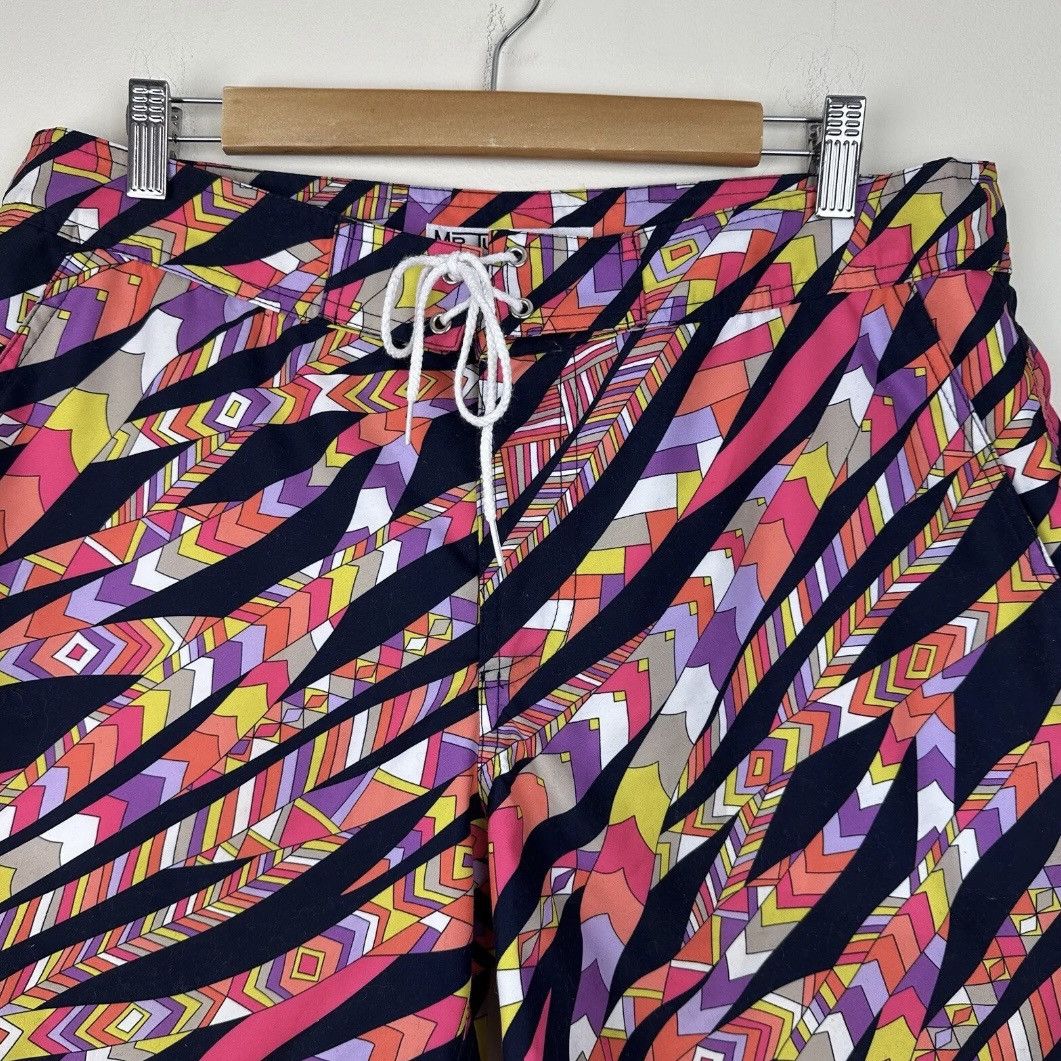 Mr Turk 70s print Mr Turk Size 32 orange and purple trunks Size US 32 / EU 48 - 3 Thumbnail