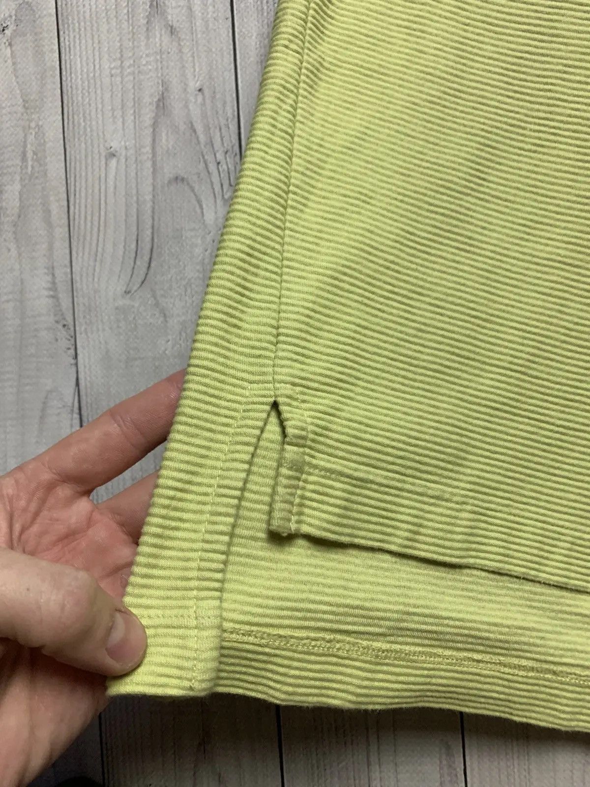 Nike Vintage Nike golf polo green striped textured size L logo Size US L / EU 52-54 / 3 - 4 Thumbnail