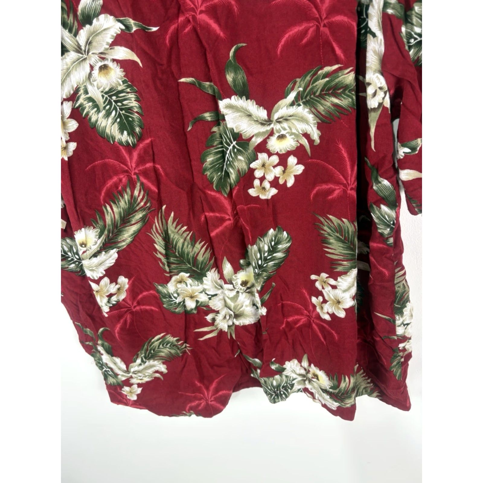 Vintage VINTAGE Sunny Island Hawaiian Shirt Men’s XL Tropical Floral Short Sleeve Beach Casual Mens Red/Multi Indonesia Size US XL / EU 56 / 4 - 6 Thumbnail