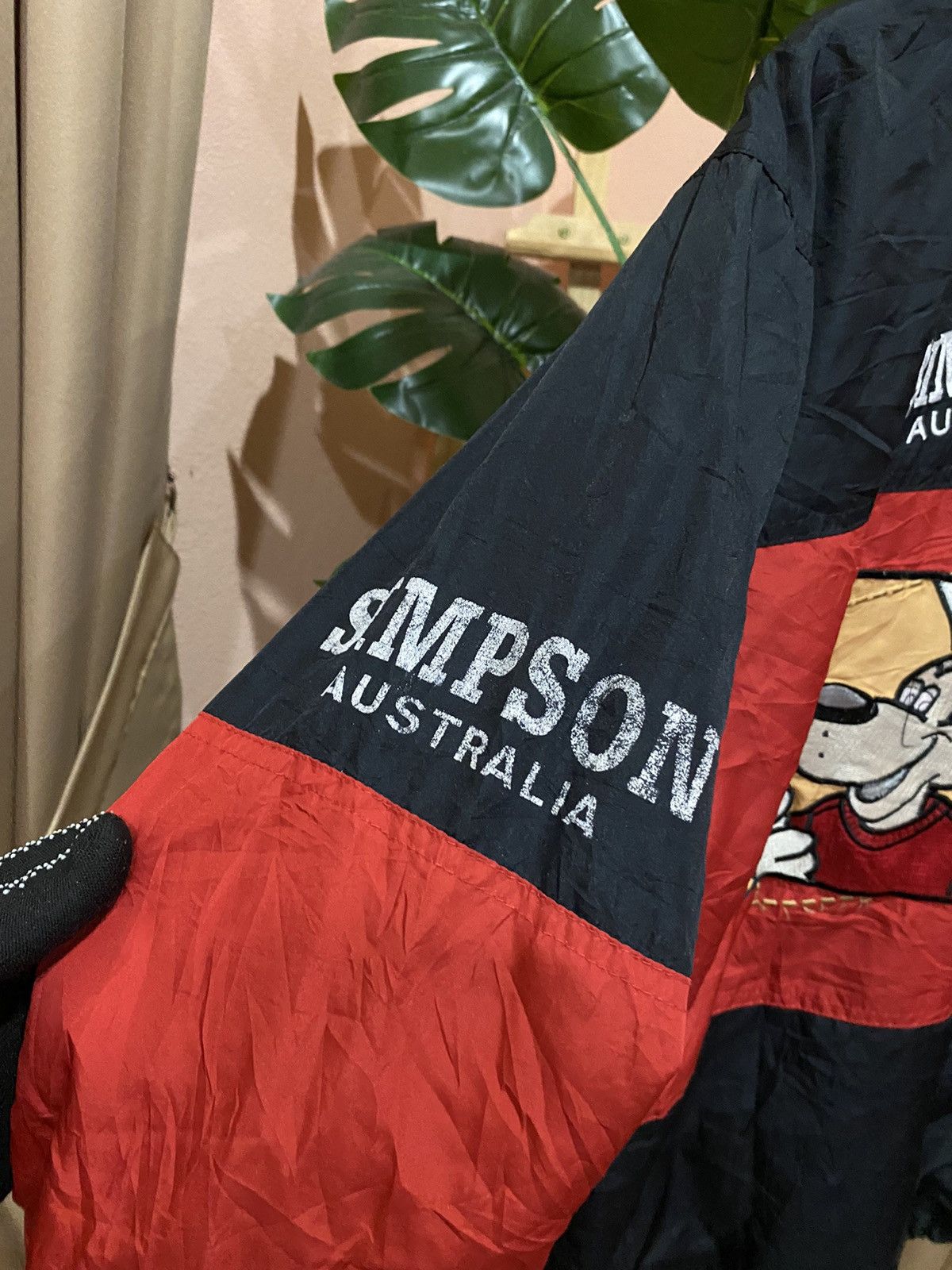 Vintage Simpson Australia Retro Sports Windbreaker – Cartoon Design Size US M / EU 48-50 / 2 - 11 Thumbnail