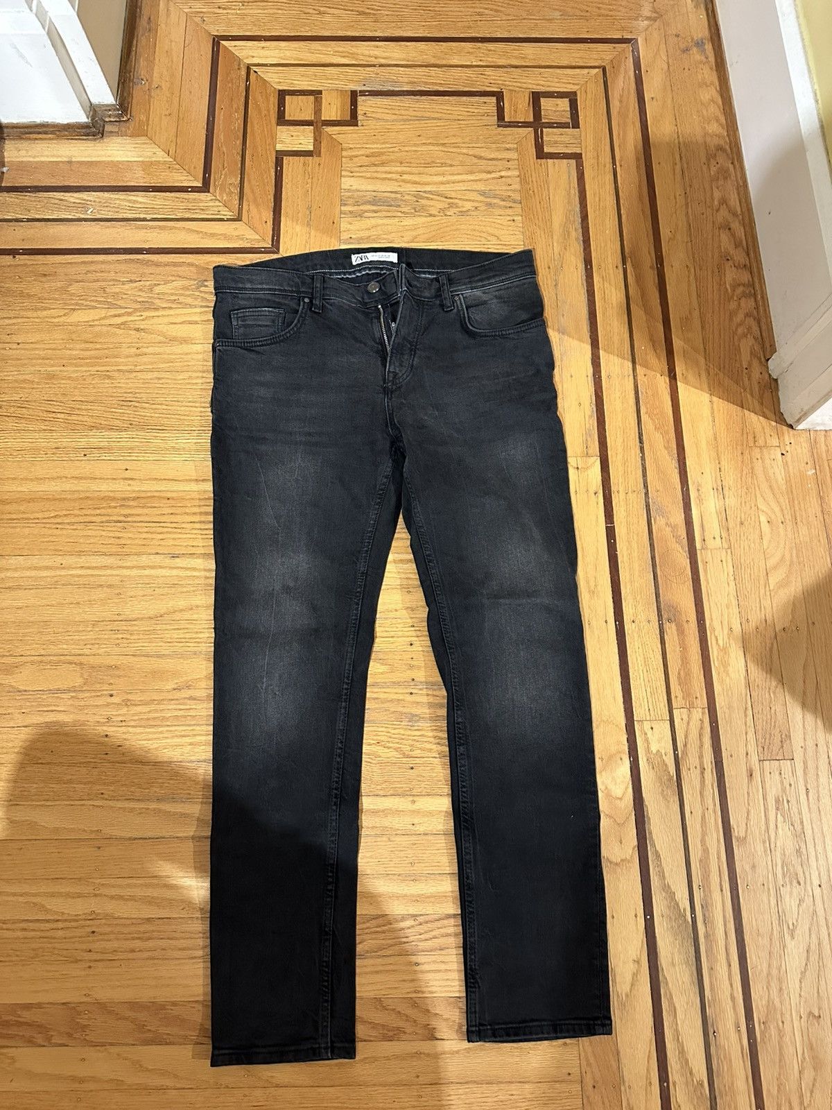 Zara Limited Edition Premium Zara Man Black Denim Size US 34 / EU 50 - 1 Thumbnail