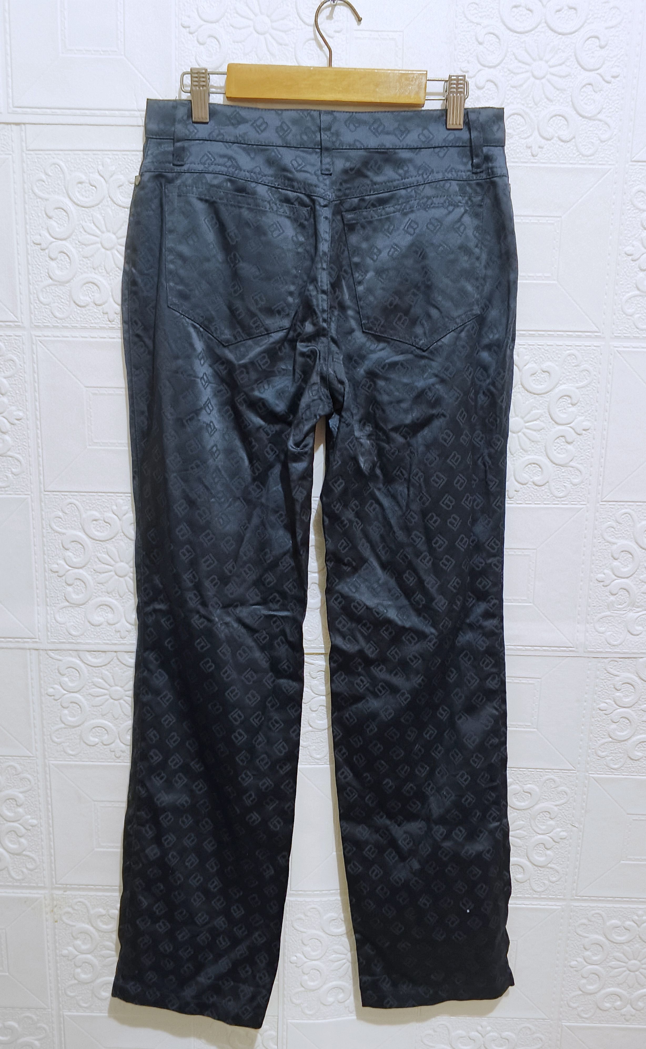 Laura Biagiotti LAURA BIAGIOTTI MONOGRAM PANTS Size 29" - 2 Thumbnail