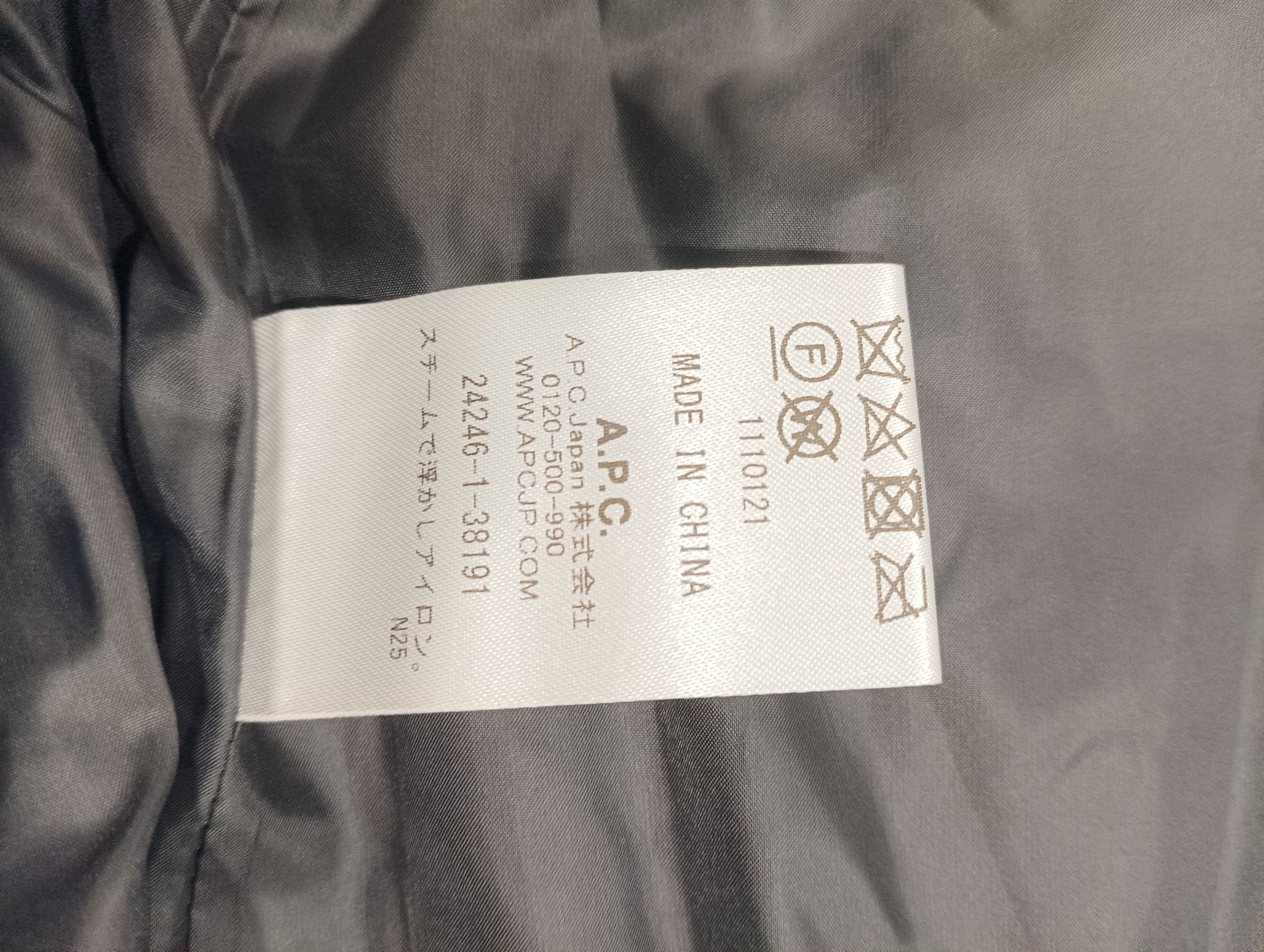 A.P.C. Lumiere Technique Raymond Vest Size US L / EU 52-54 / 3 - 5 Thumbnail